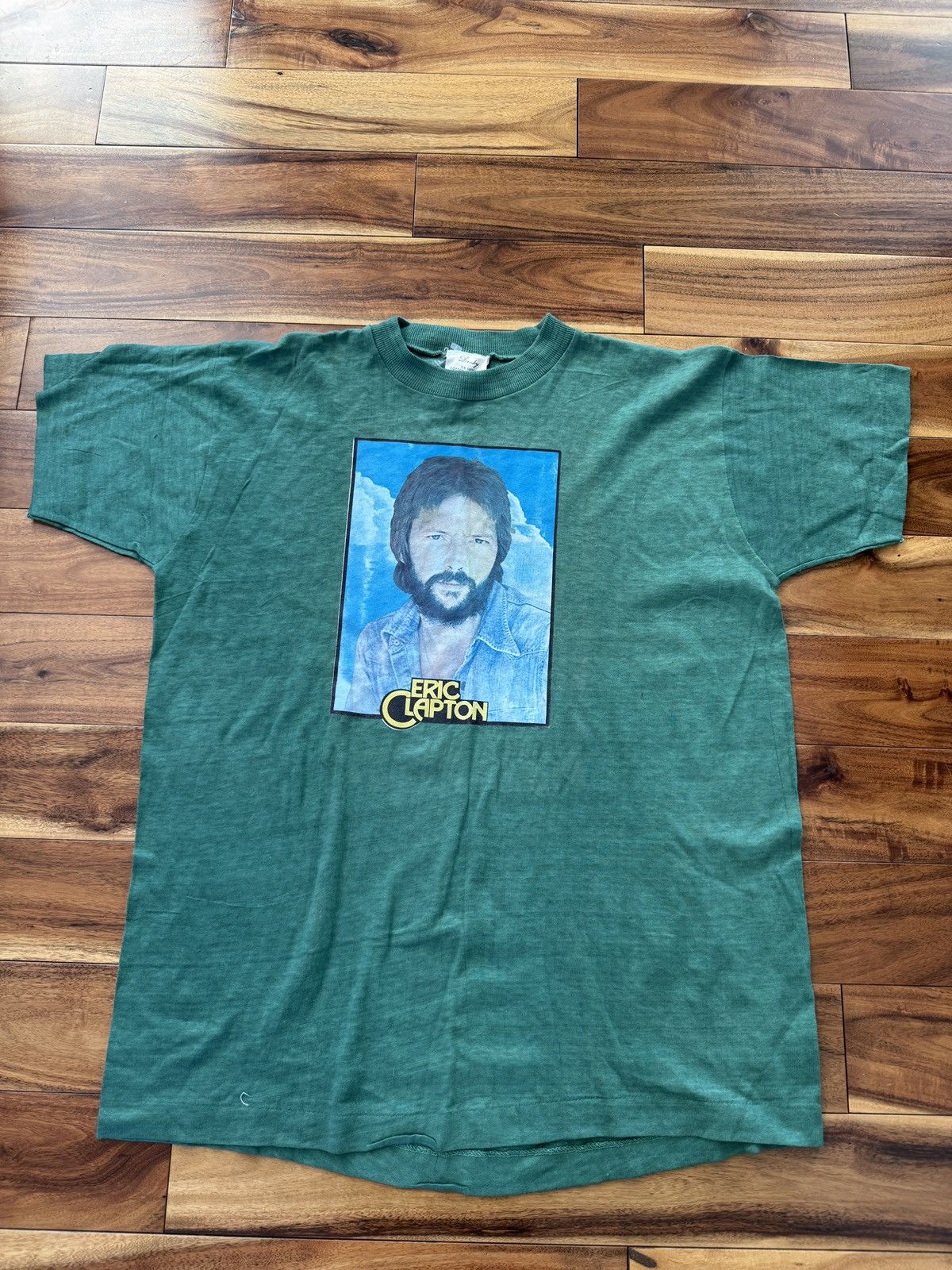 Vintage Vintage 90’s Eric Clapton T-Shirt single stitch made in NA Size US L / EU 52-54 / 3 - 2 Thumbnail