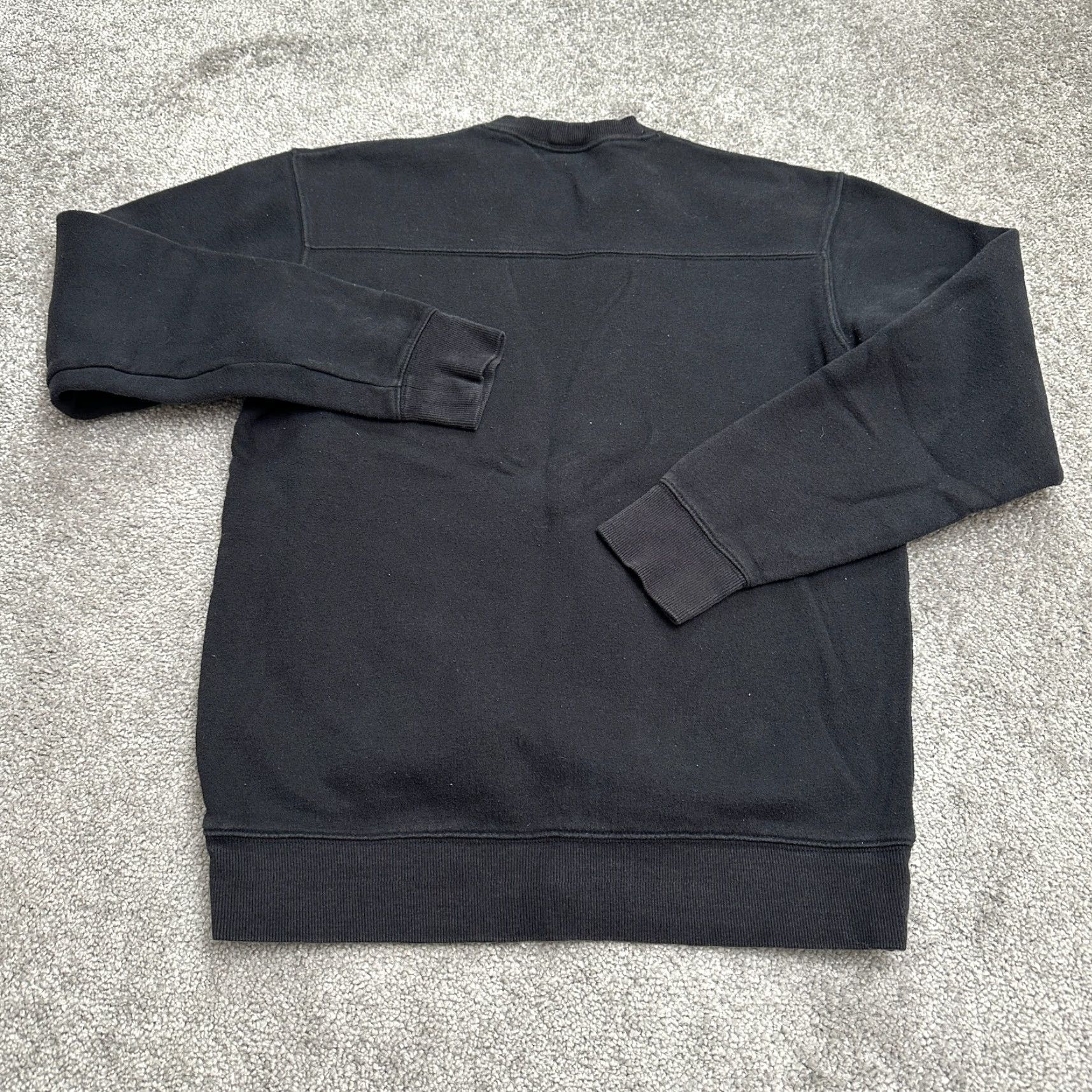 Vintage Columbia Sweatshirt Mens Small Black Crew Neck Cotton Pullover Outerwear Size US S / EU 44-46 / 1 - 2 Thumbnail