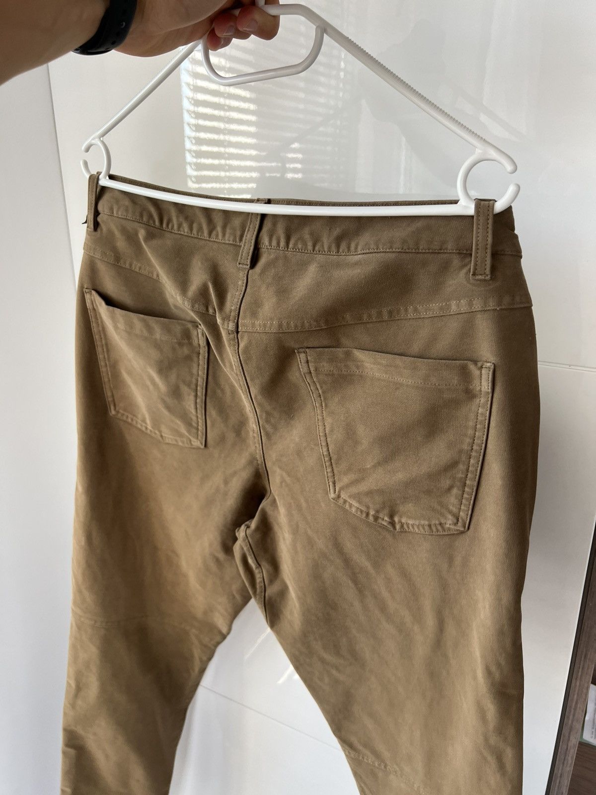 Lululemon Rare Lululemon Logo Secret Pocket Reflective Selvage Pants Size US 33 - 8 Thumbnail