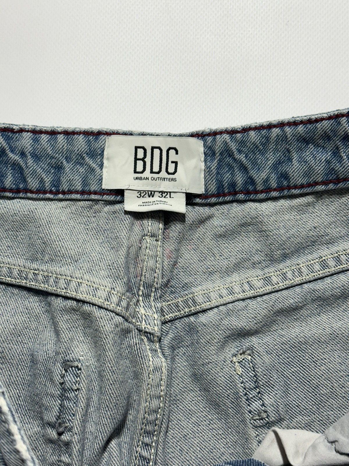 Bdg BDG Light Wash Baggy Jeans Size US 32 / EU 48 - 6 Thumbnail