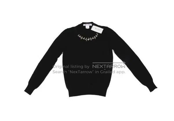 Comme des Garcons Comme Des Garcons Black vintage sequin design sense sweate Size S / US 4 / IT 40 - 2 Thumbnail