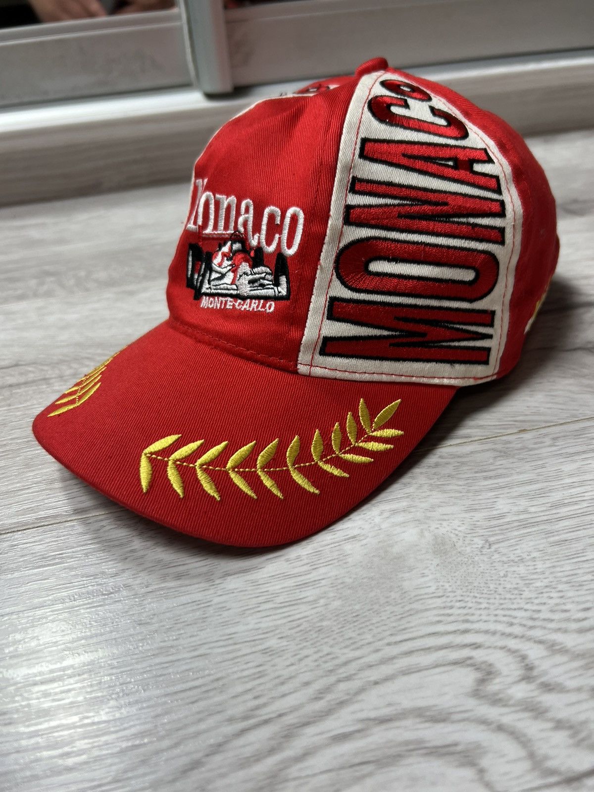 Formula 1 × Vintage Vintage Monaco Montecarlo Formula 1 Motorsport Y2K Style Cap Size ONE SIZE - 1 Thumbnail