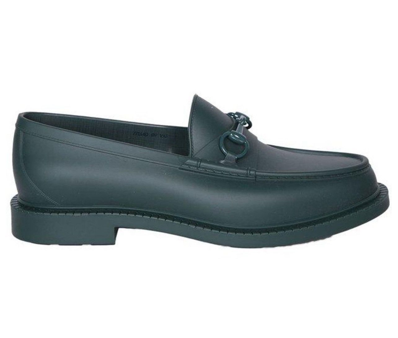 Gucci Rubber Horsebit Loafer in deep green Size US 9 / EU 42 - 2 Thumbnail