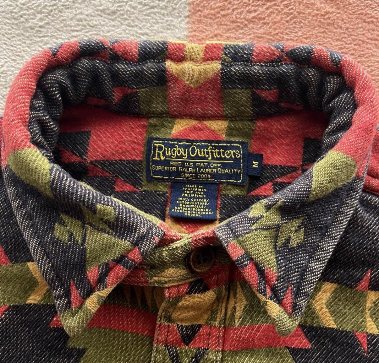 Ralph Lauren Ralph Lauren Rugby Southwest Heavy Shirt RL Polo K22 Size US M / EU 48-50 / 2 - 4 Thumbnail