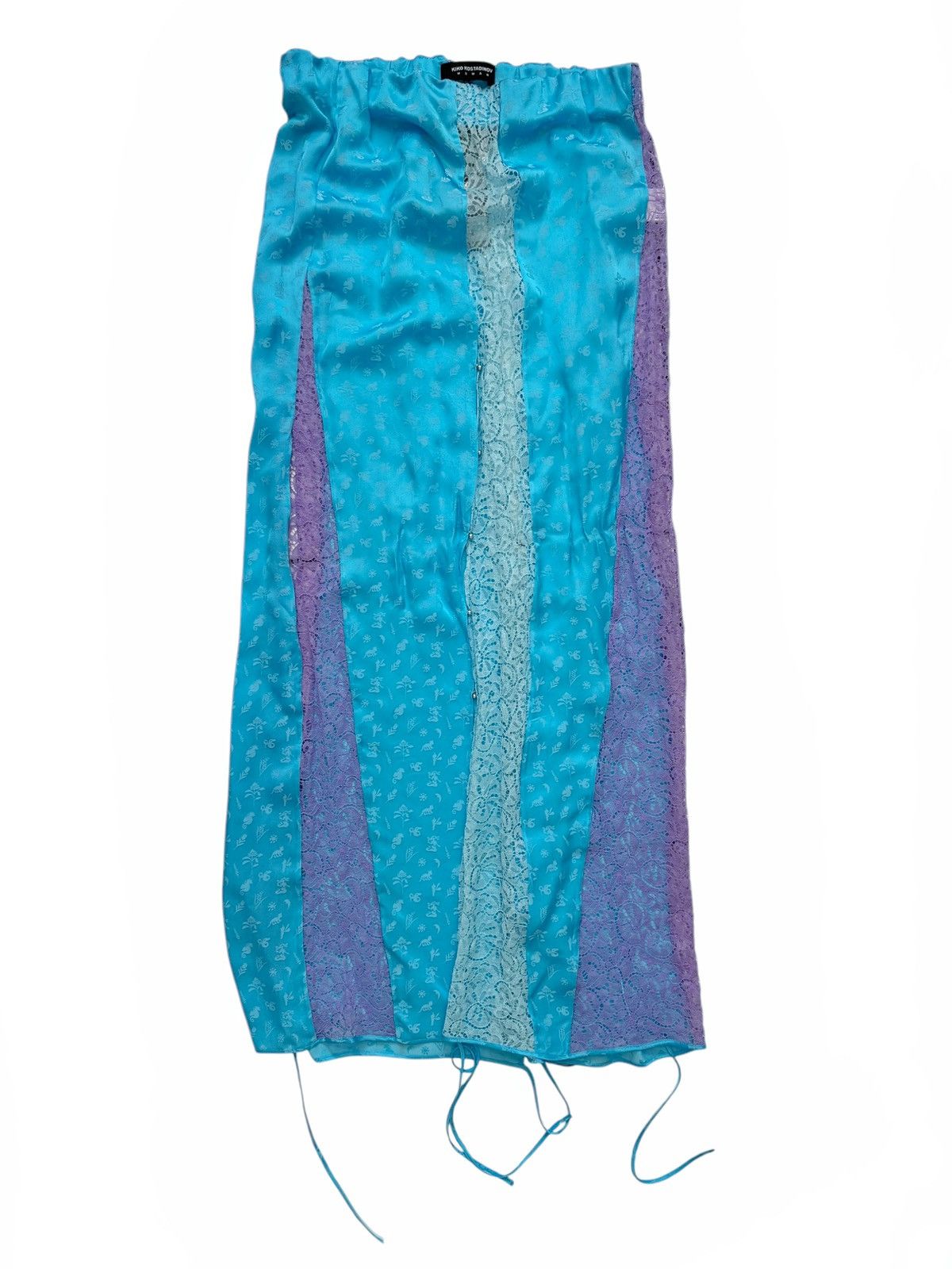 Kiko Kostadinov 2023 Runway Multi-Wear Silk Viscose Blouse Dress Size XS / US 0-2 / IT 36-38 - 5 Thumbnail