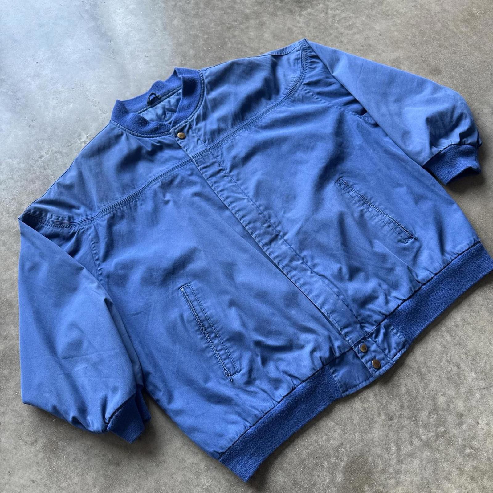Other Vintage Y2k Blue Bomber Jacket Size US XL / EU 56 / 4 - 3 Thumbnail