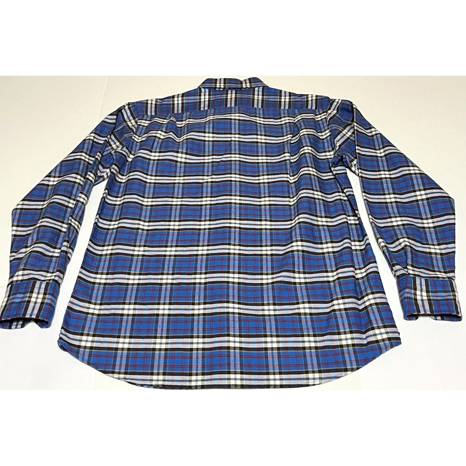 Cremieux Cremieux Everyday Oxford Plaid Long Sleeve Shirt Men Sz S Blue Cotton 100% Button-Down NWT User-FriendlyFit/Regular Size US S / EU 44-46 / 1 - 3 Thumbnail