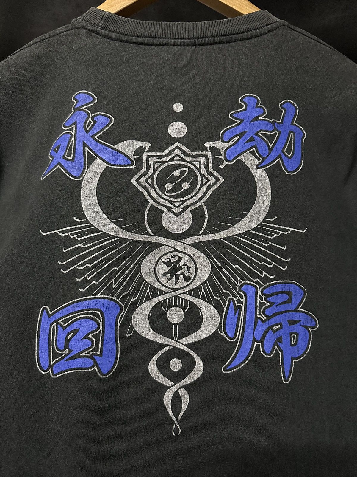 Anime Thrashed Vintage Dies Irae Anime Japan Sun Faded Tee Size US L / EU 52-54 / 3 - 8 Thumbnail