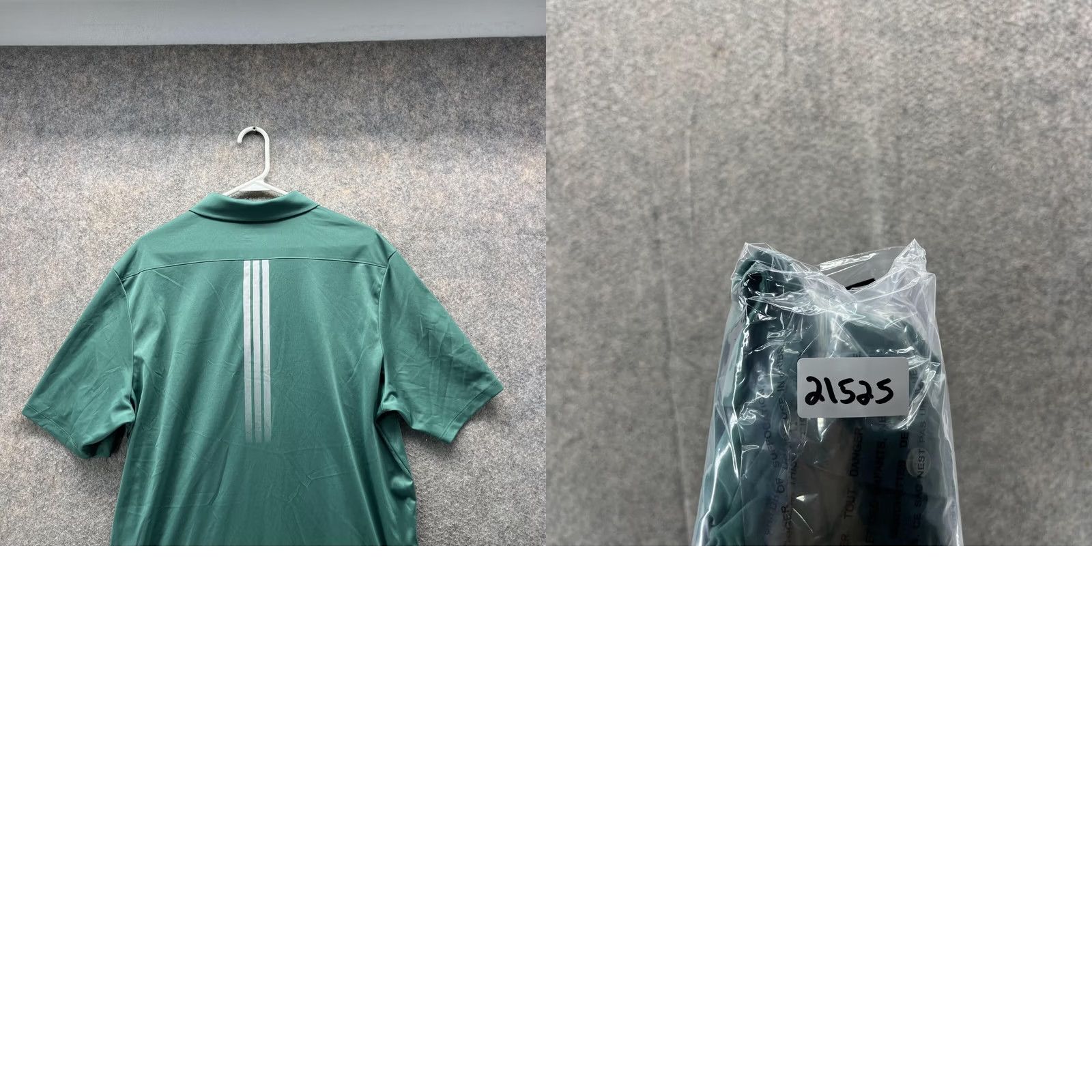 Adidas VINTAGE Adidas Polo Shirt Men XL Green Athletic Polyester Golf Golfer VTG Size US XL / EU 56 / 4 - 9 Thumbnail