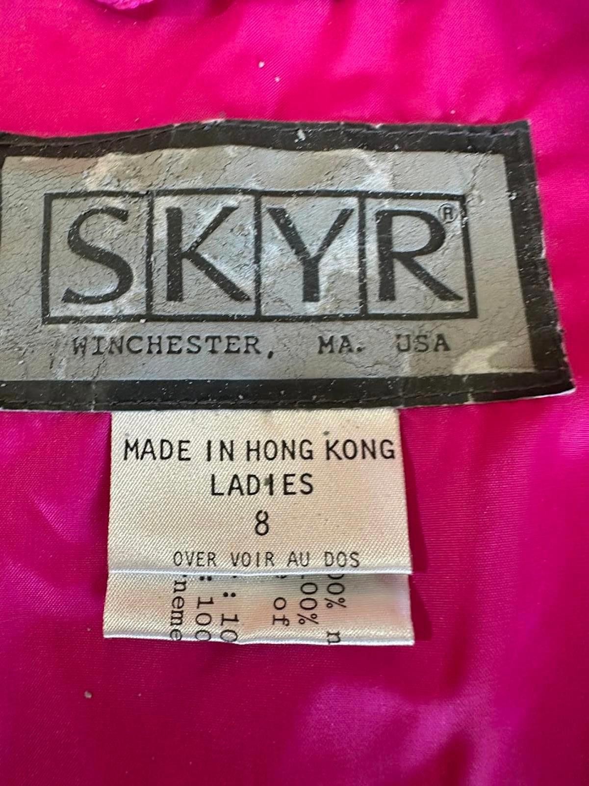 Awful Lot of Cough Syrup Vintage SKYR Neon Ski Jacket Women’s 8 Hong Kong Size M / US 6-8 / IT 42-44 - 5 Thumbnail