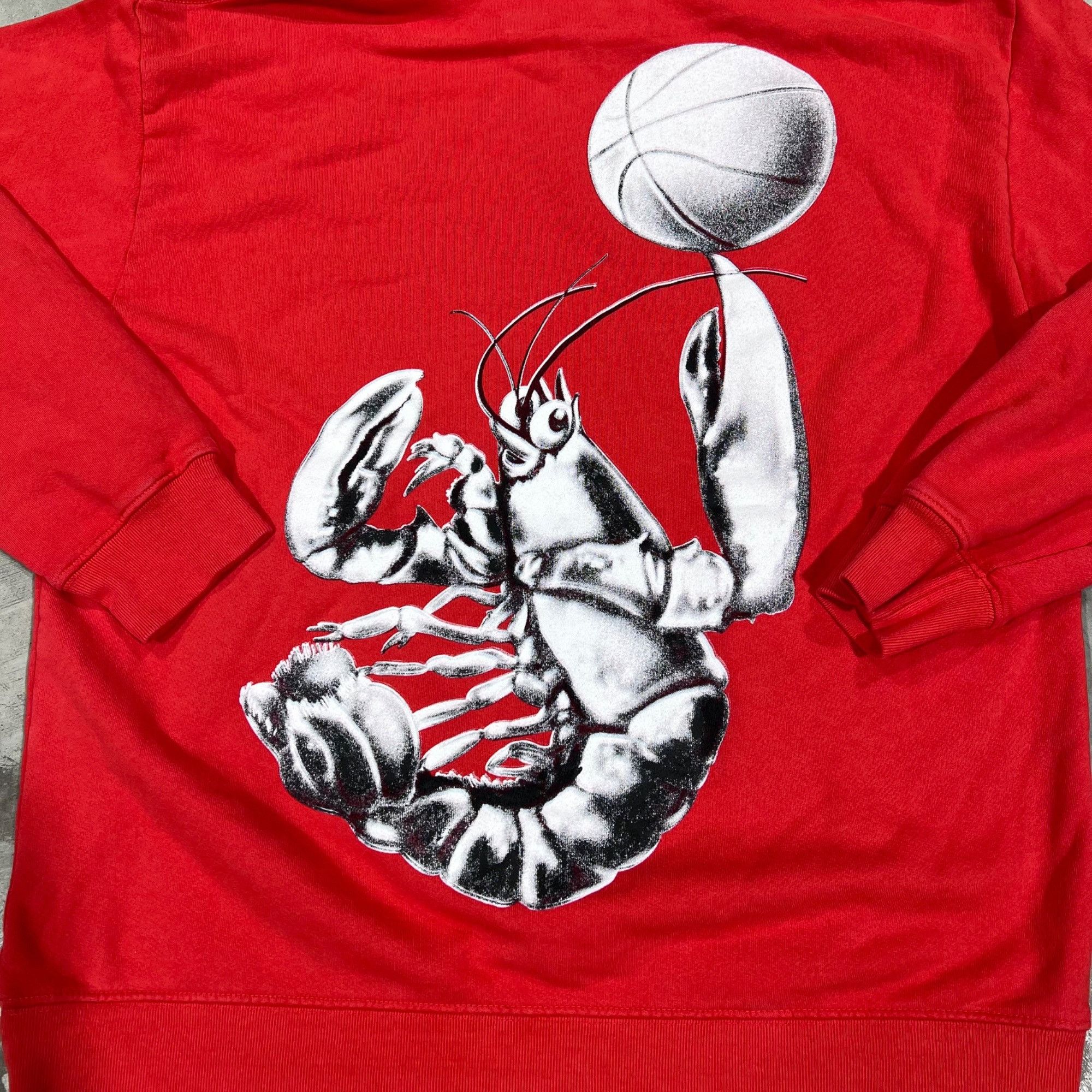 New York Sunshine NEW YORK SUNSHINE x DURYEA'S RED HOODIE SZ XL Size US XL / EU 56 / 4 - 6 Thumbnail