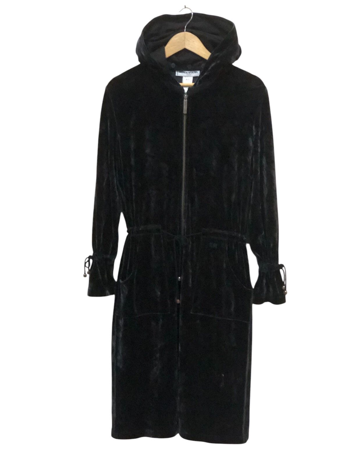 Sonia Rykiel Sonia Rykiel Paris Zipper LG Velvet Dress Size M / US 6-8 / IT 42-44 - 1 Thumbnail