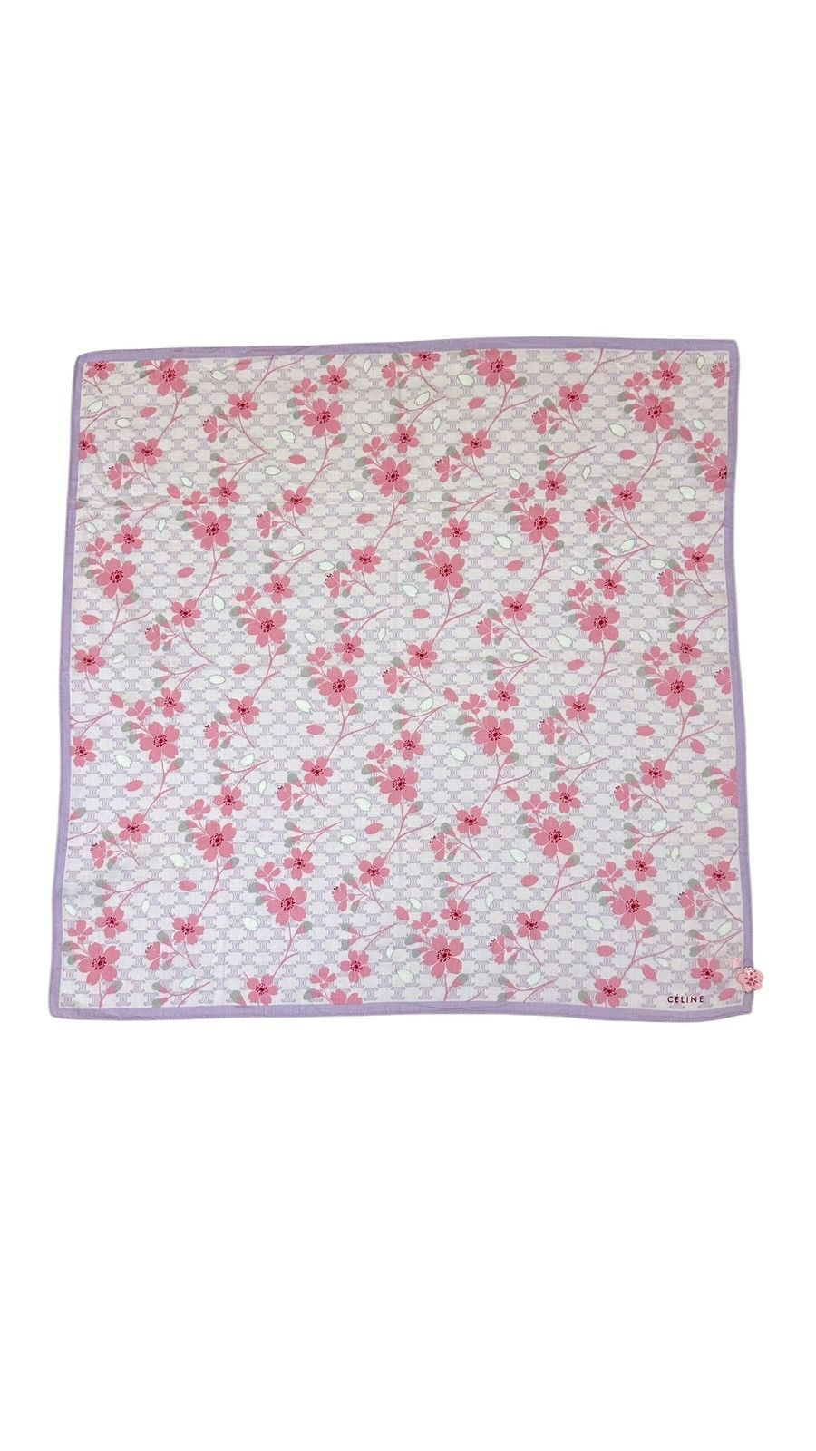 Celine × Vintage Celine Sakura Handkerchief / Bandana Size ONE SIZE - 3 Thumbnail