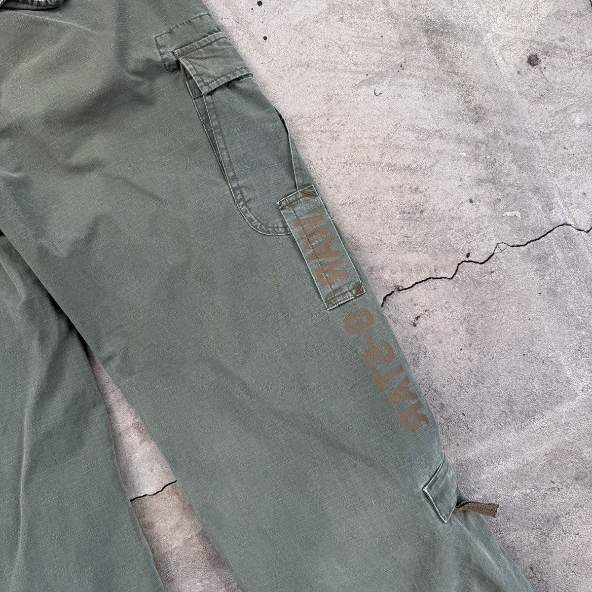 G-Star Vintage G-Star Green Olive Cargo Pants Size US 28 / EU 44 - 9 Thumbnail