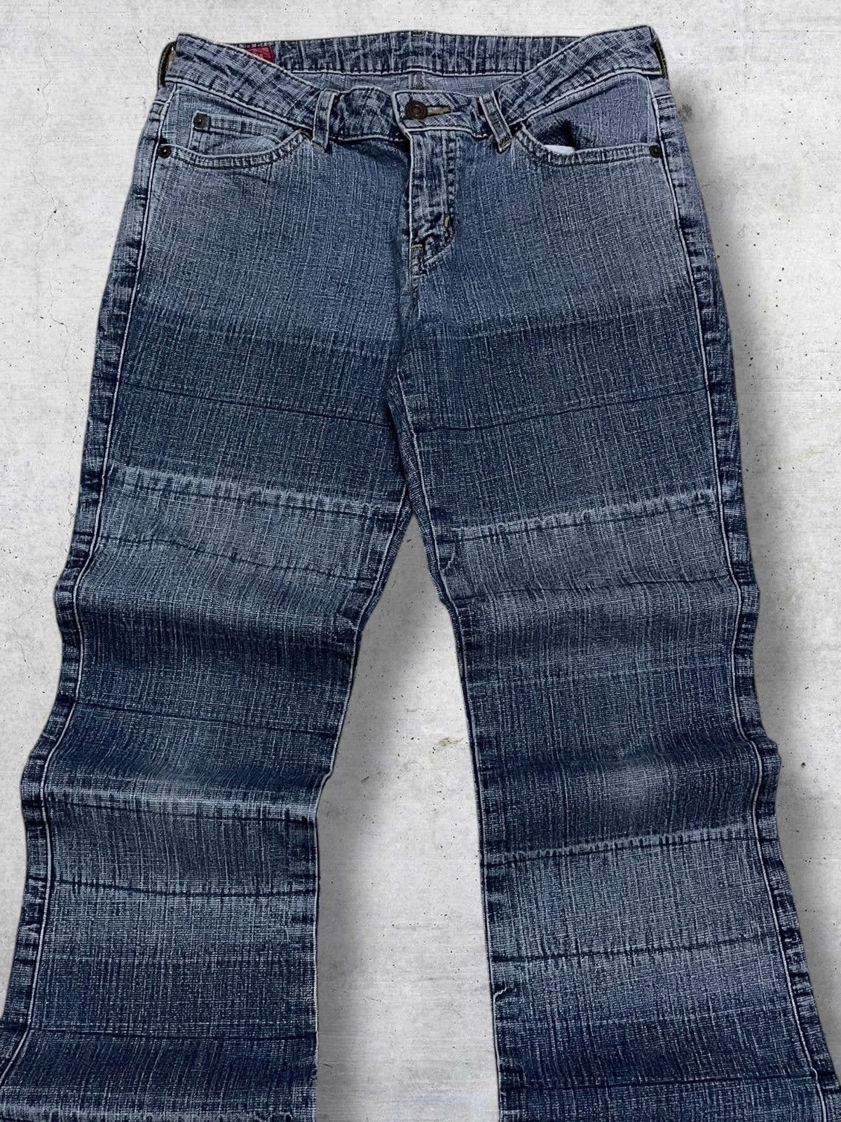 Japanese Brand VINTAGE KINKY COWBOY FLARED 90S JAPAN DESIGNER CAMEL ROAD Size US 28 / EU 44 - 5 Thumbnail