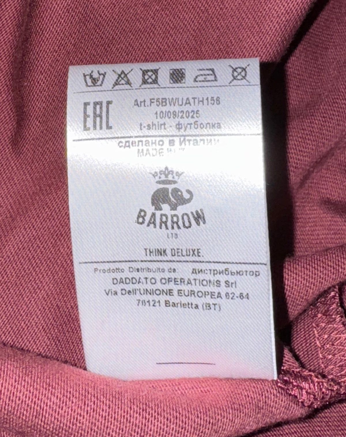 Barrow T-shirt Barrow Size US M / EU 48-50 / 2 - 7 Thumbnail