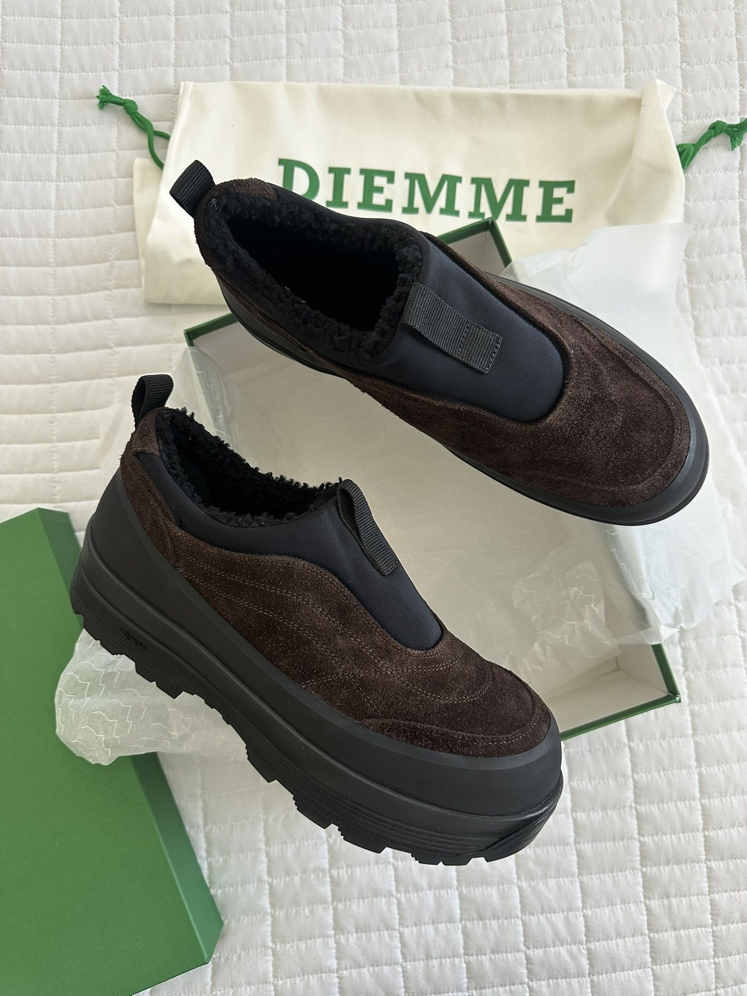 Diemme Diemme Badia Basso Shearling Bison Suede Size US 13 / EU 46 - 7 Thumbnail