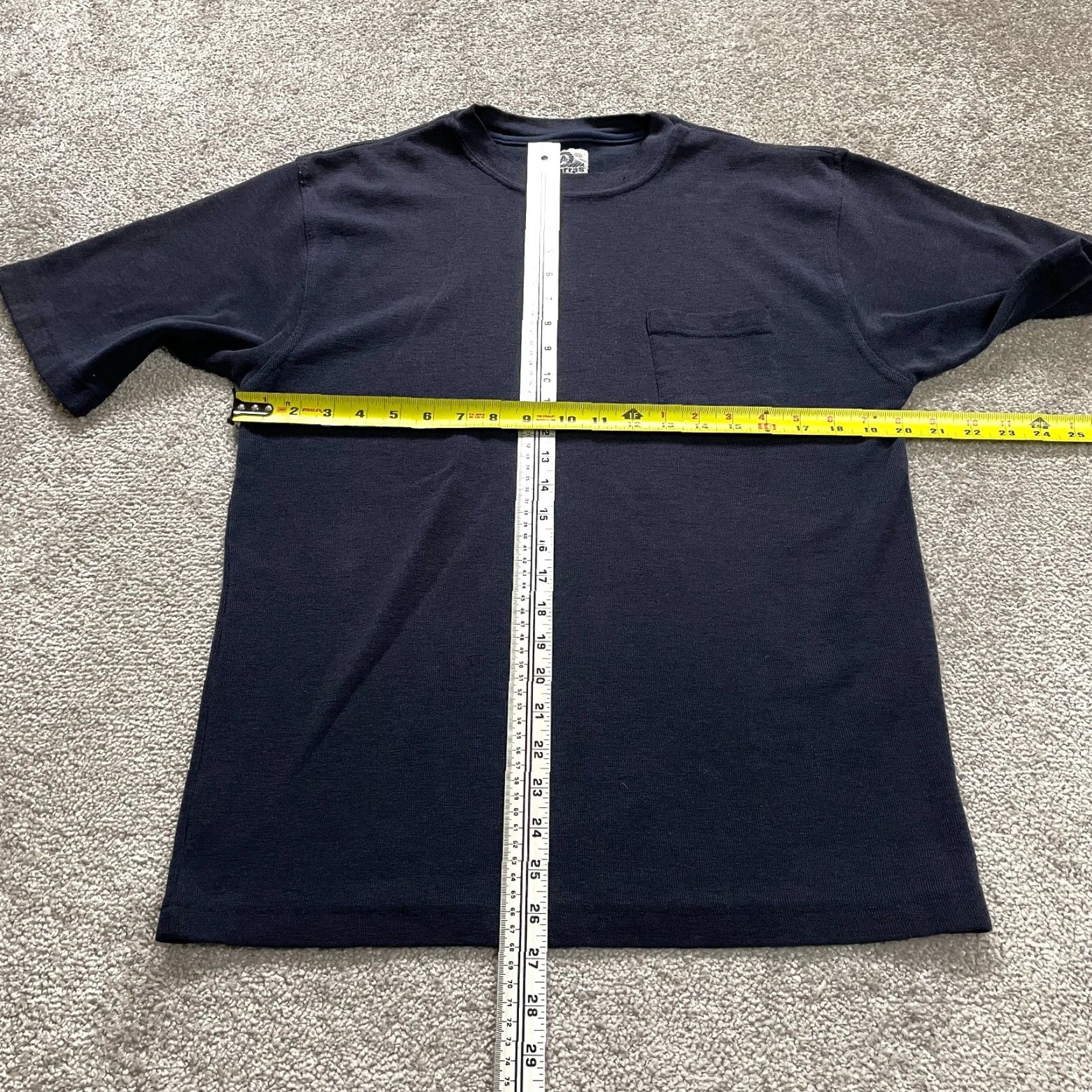 Vintage Amarras Basic Tee T-Shirt Mens XL Navy Blue Crew Neck Short Sleeve Casual Italy Size US XL / EU 56 / 4 - 7 Thumbnail