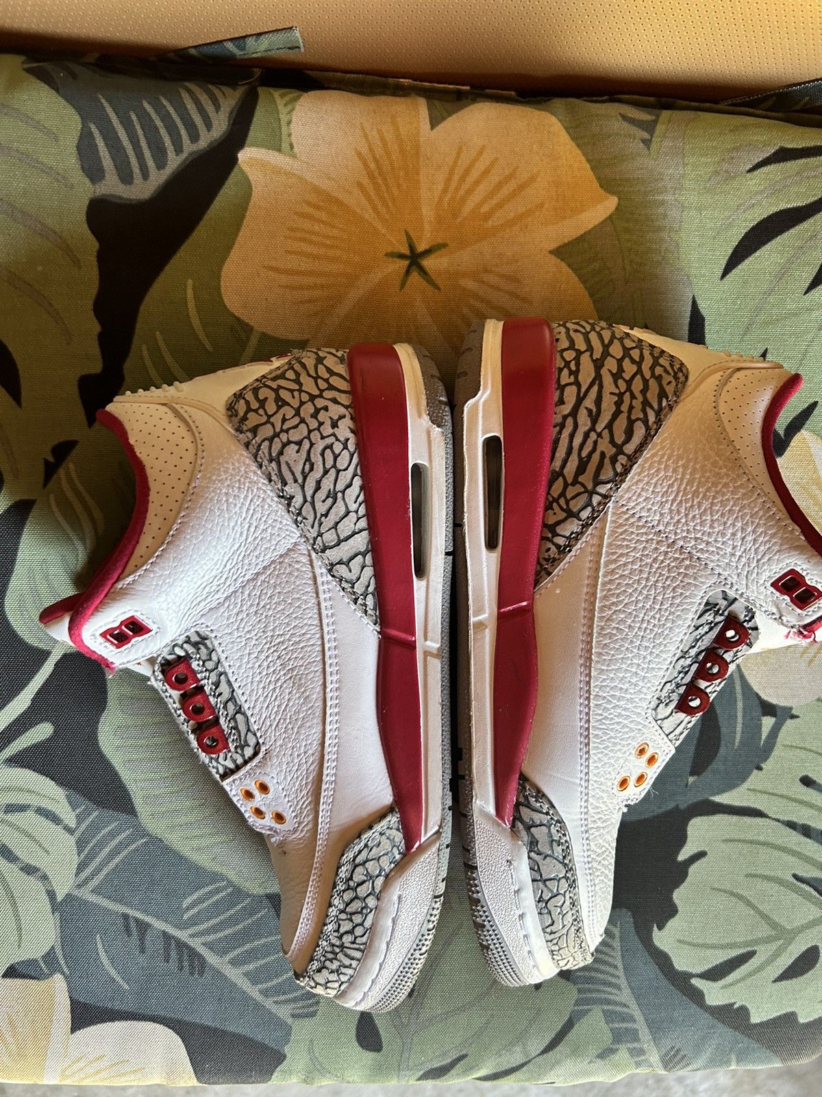 Jordan Brand Air Jordan 3 retro Cardinal Red Size US 6.5 / EU 39-40 - 7 Thumbnail