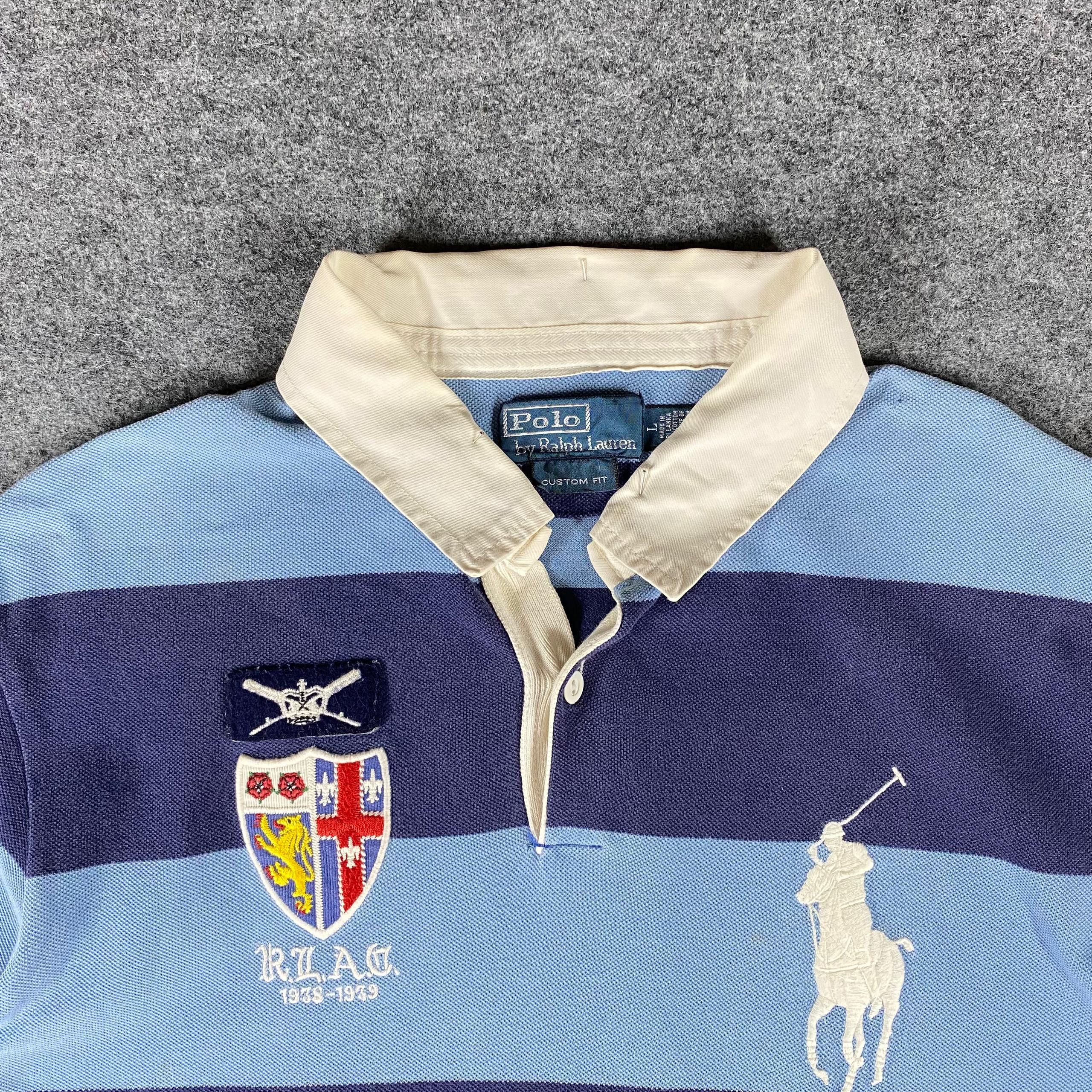 Polo Ralph Lauren Vintage 90s Polo Ralph Lauren Stripe Shirt Size US L / EU 52-54 / 3 - 10 Thumbnail