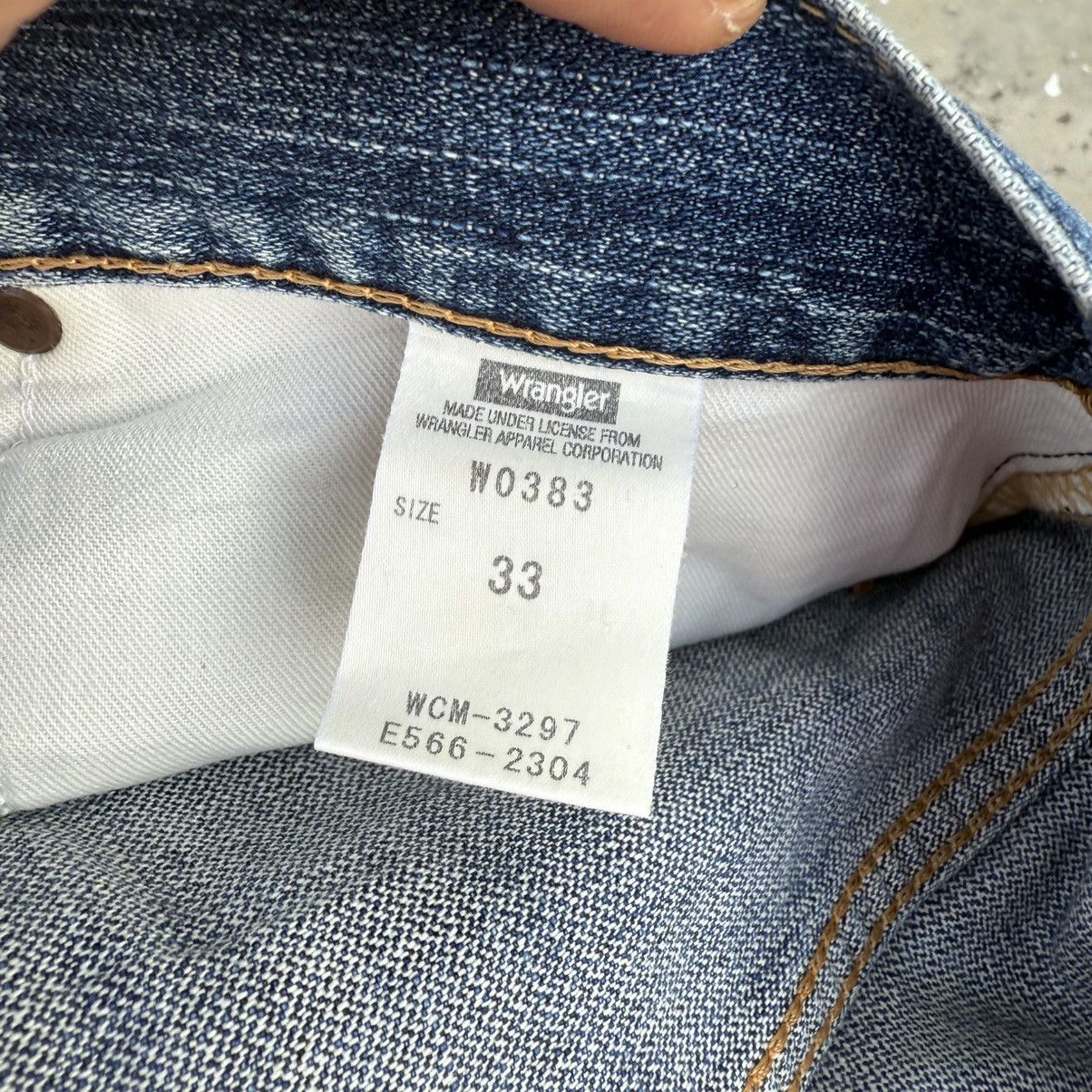 Vintage × Wrangler VINTAGE WRANGLER FADED RIPPED JEANS DENIM PANTS Size US 34 / EU 50 - 12 Thumbnail