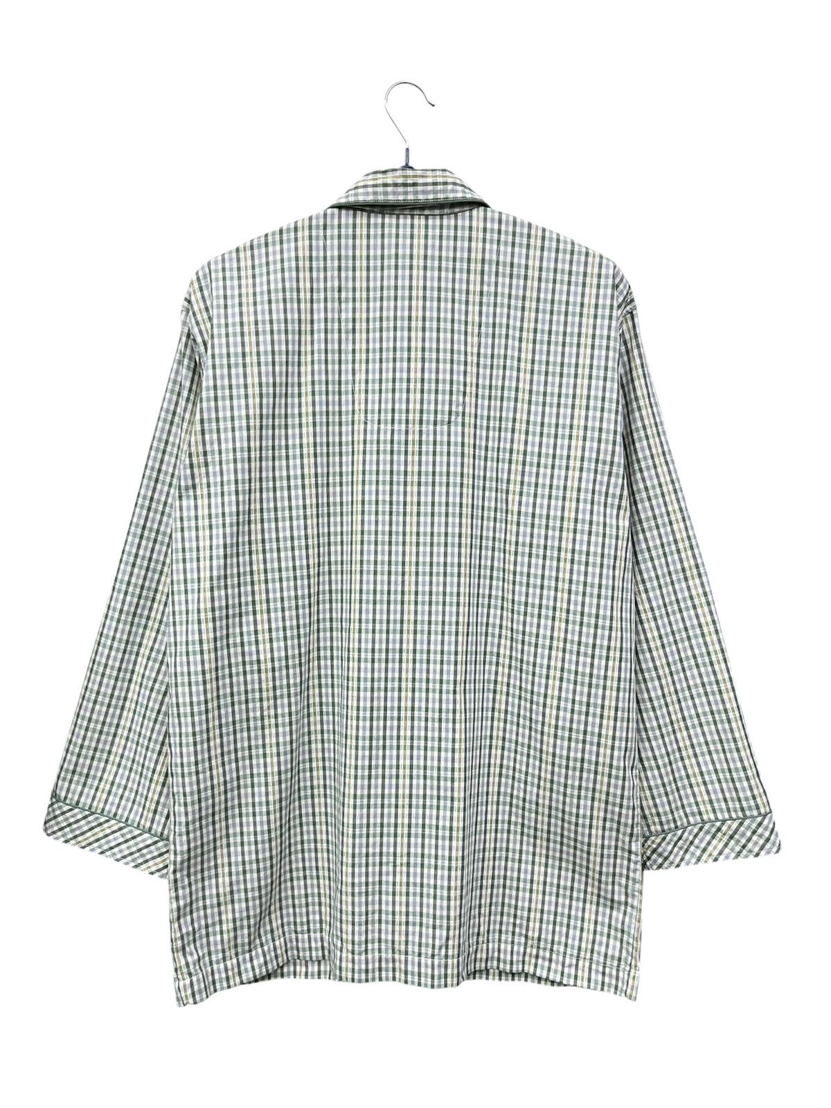 Burberry Ultra Rare Vintage Burberrys Green Check Pajama Set L Size US L / EU 52-54 / 3 - 5 Thumbnail