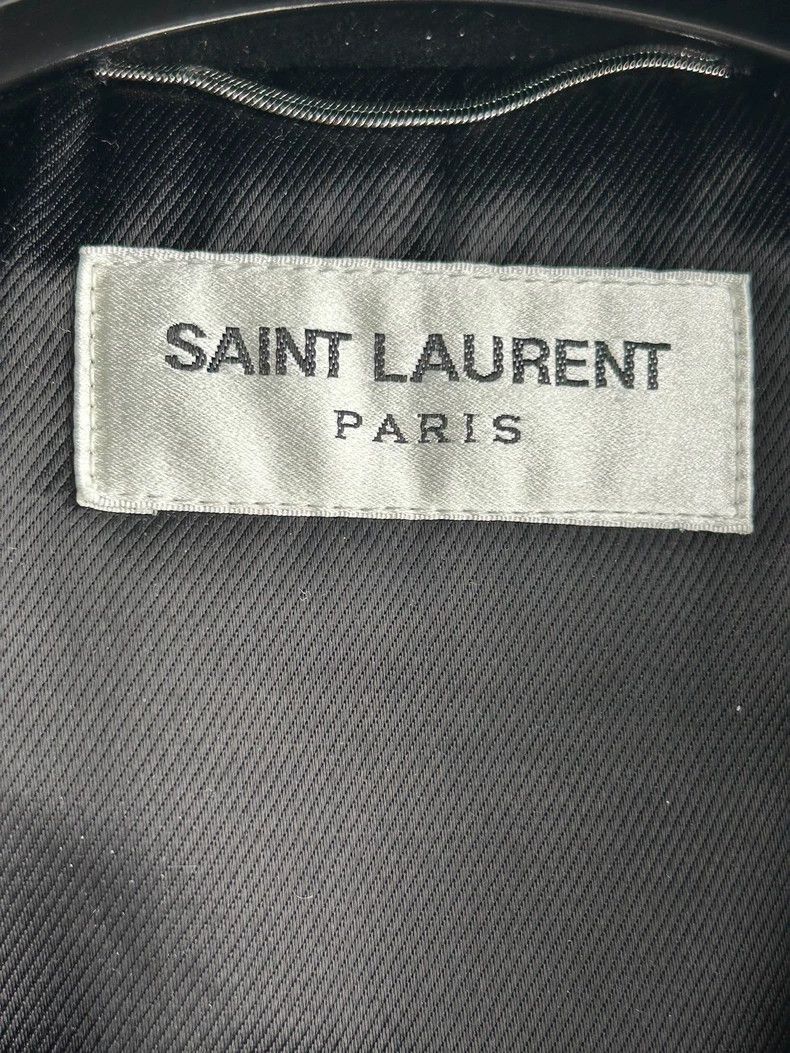 Saint Laurent Paris Saint Laurent Paris 17fw sheepskin leather suede leather ja Size US S / EU 44-46 / 1 - 2 Thumbnail