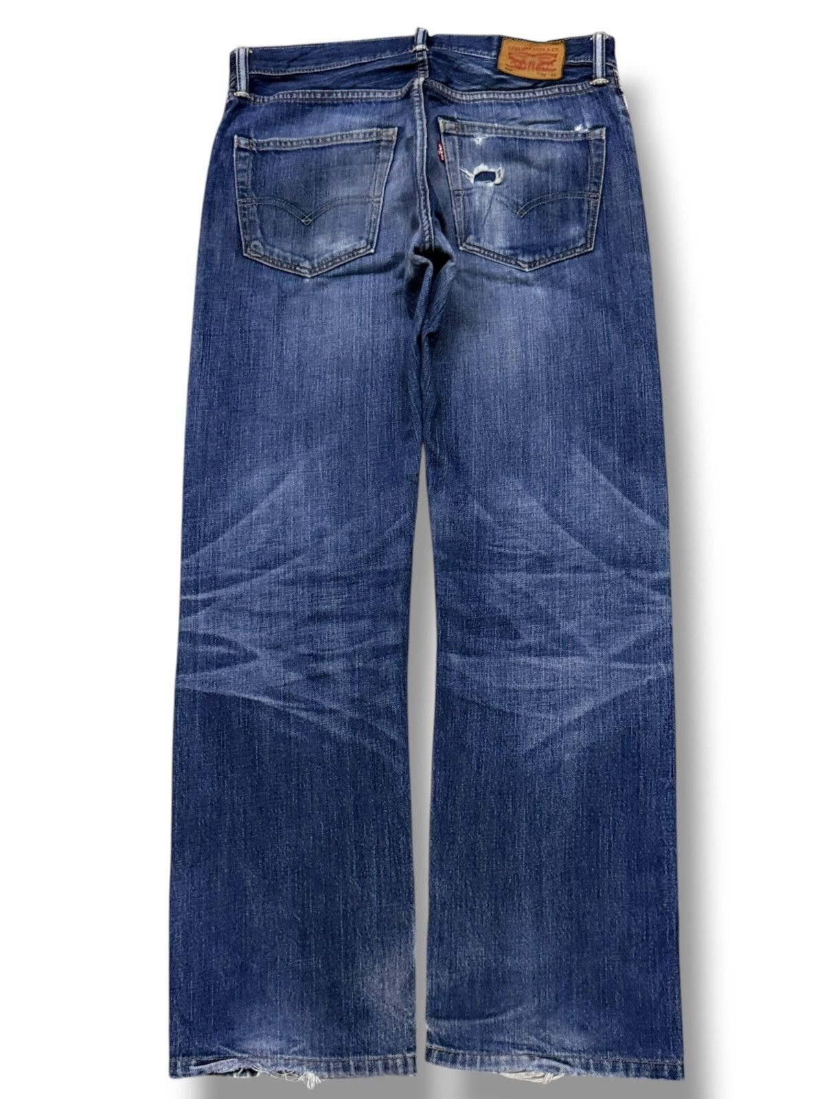 Levi's Vintage Levi’s 502 Denim Jeans | Slim Regular Straight | W33 Size US 33 - 3 Thumbnail