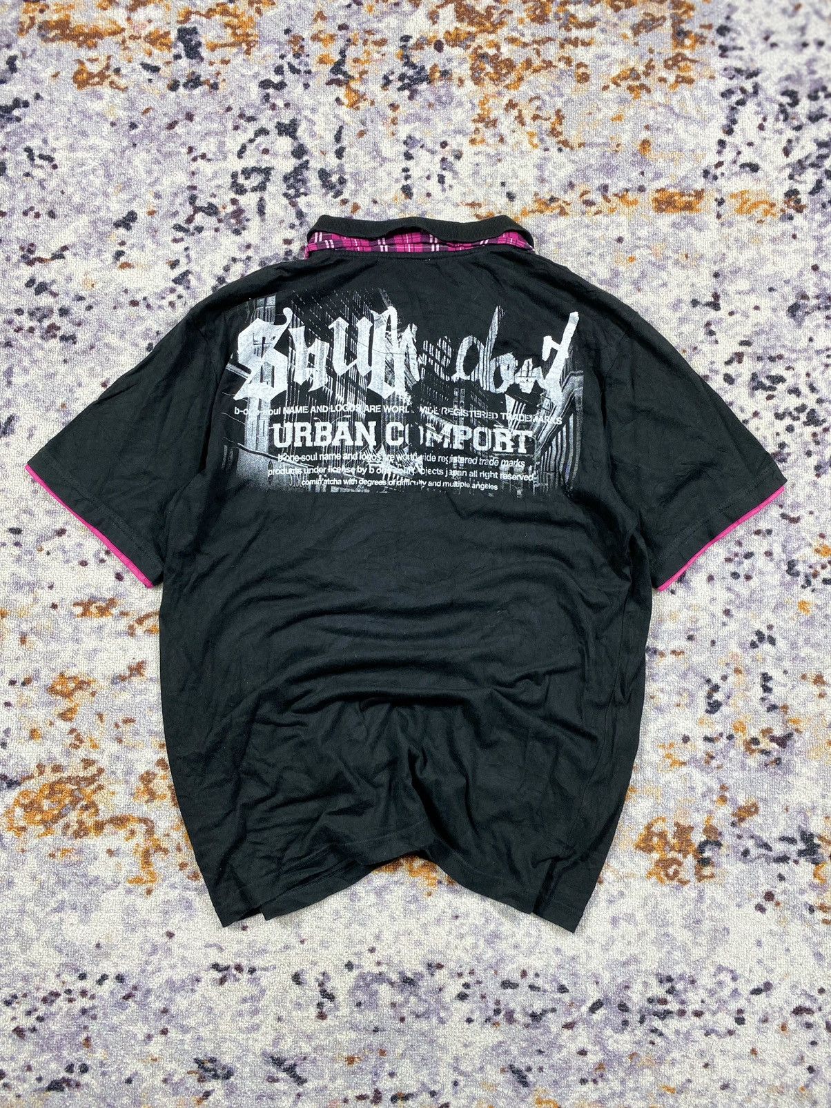 Japanese Brand Double layer B-One-SoulProjects poem ghoticpunk ifsix style Size US L / EU 52-54 / 3 - 3 Thumbnail