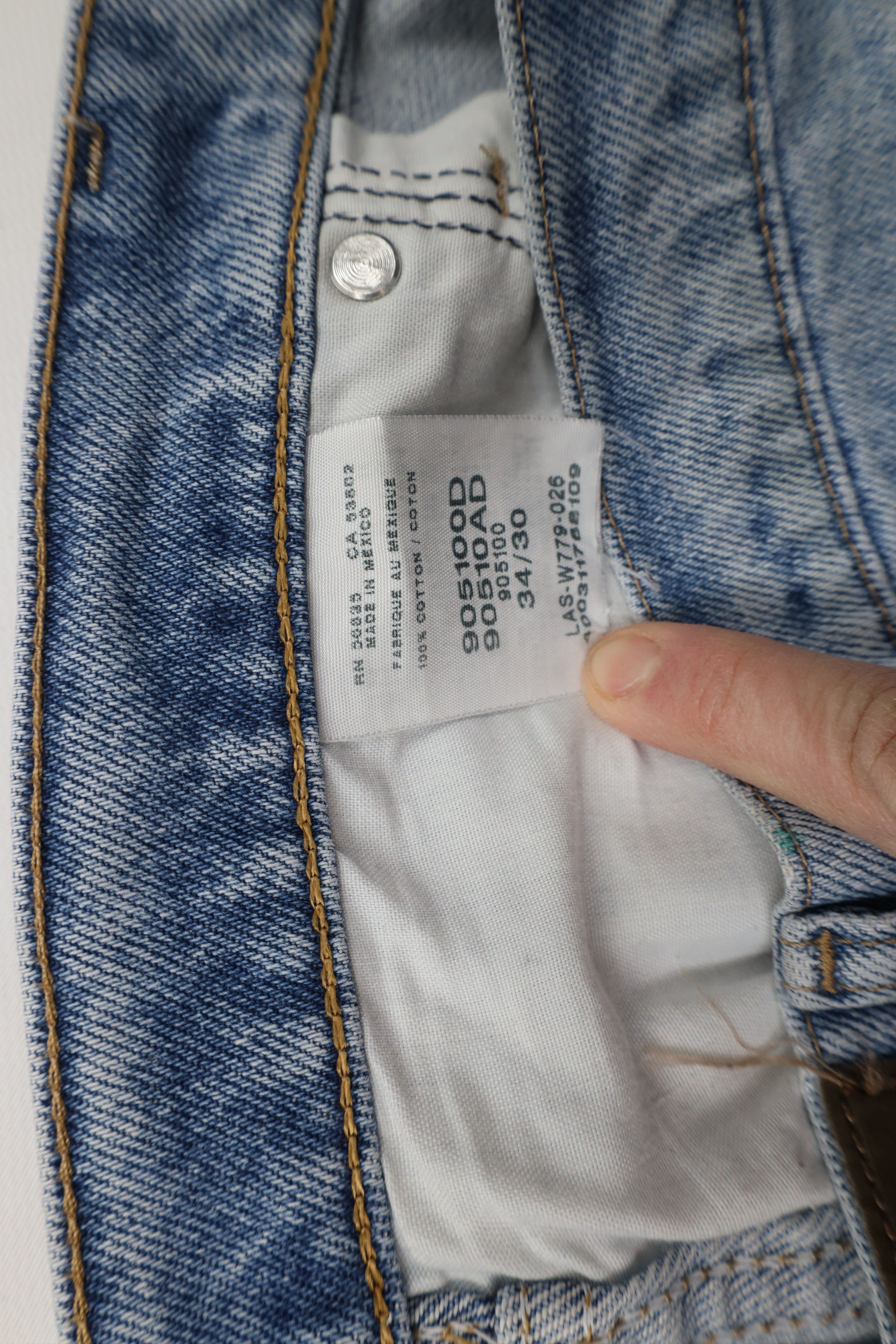 Cabelas × Vintage Vintage 90s Cabelas Spell Out Straight Leg Denim Jeans Blue Size US 34 / EU 50 - 10 Thumbnail