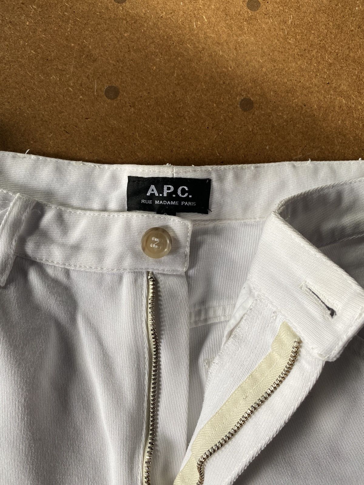 A.P.C. APC - White Carpenter Pants - 2017 Size US 28 / EU 44 - 9 Thumbnail