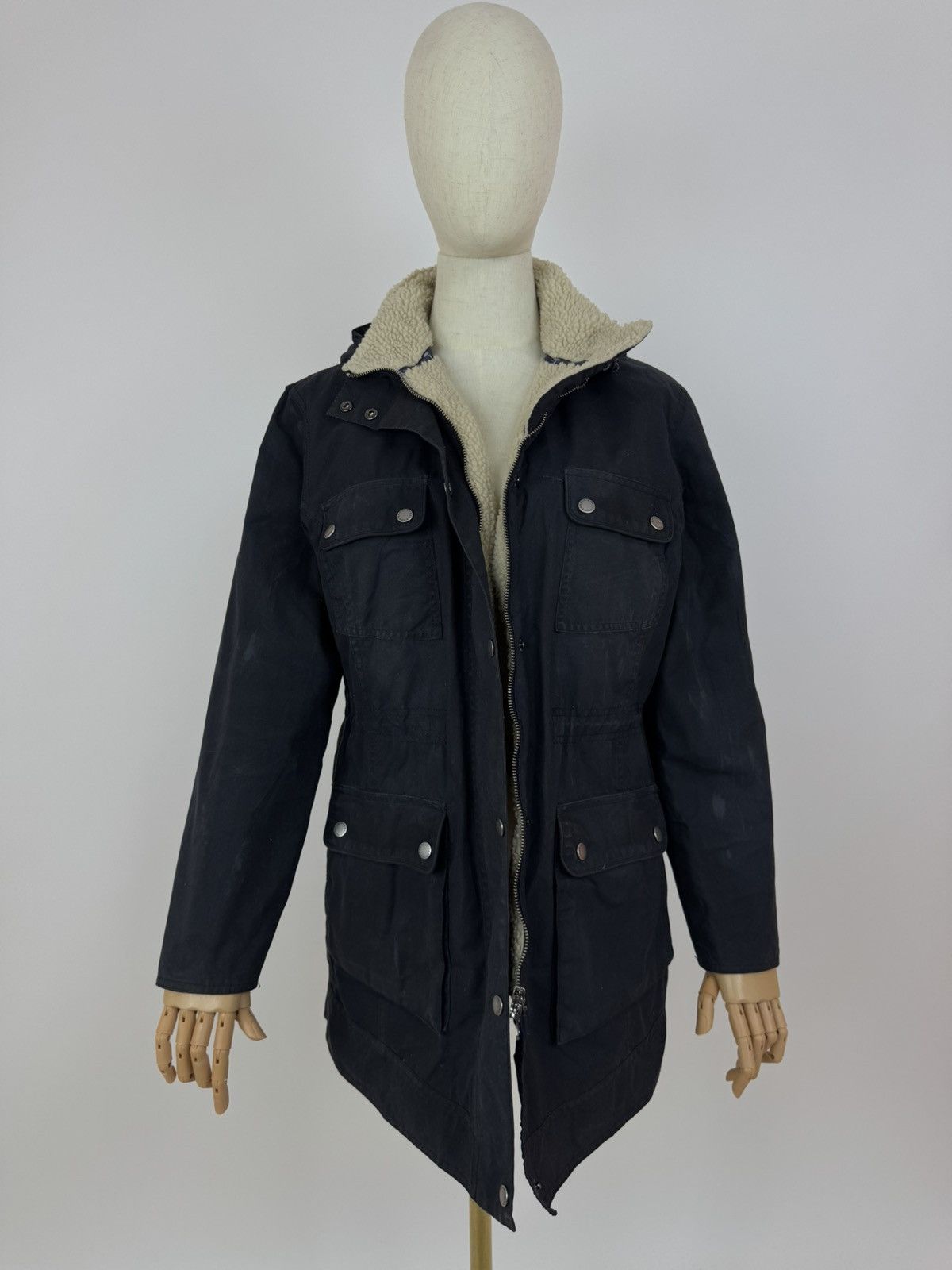 Barbour Barbour CARRIBENA WAX JACKET Womens Preppy Style Outdoor Size M / US 6-8 / IT 42-44 - 5 Thumbnail