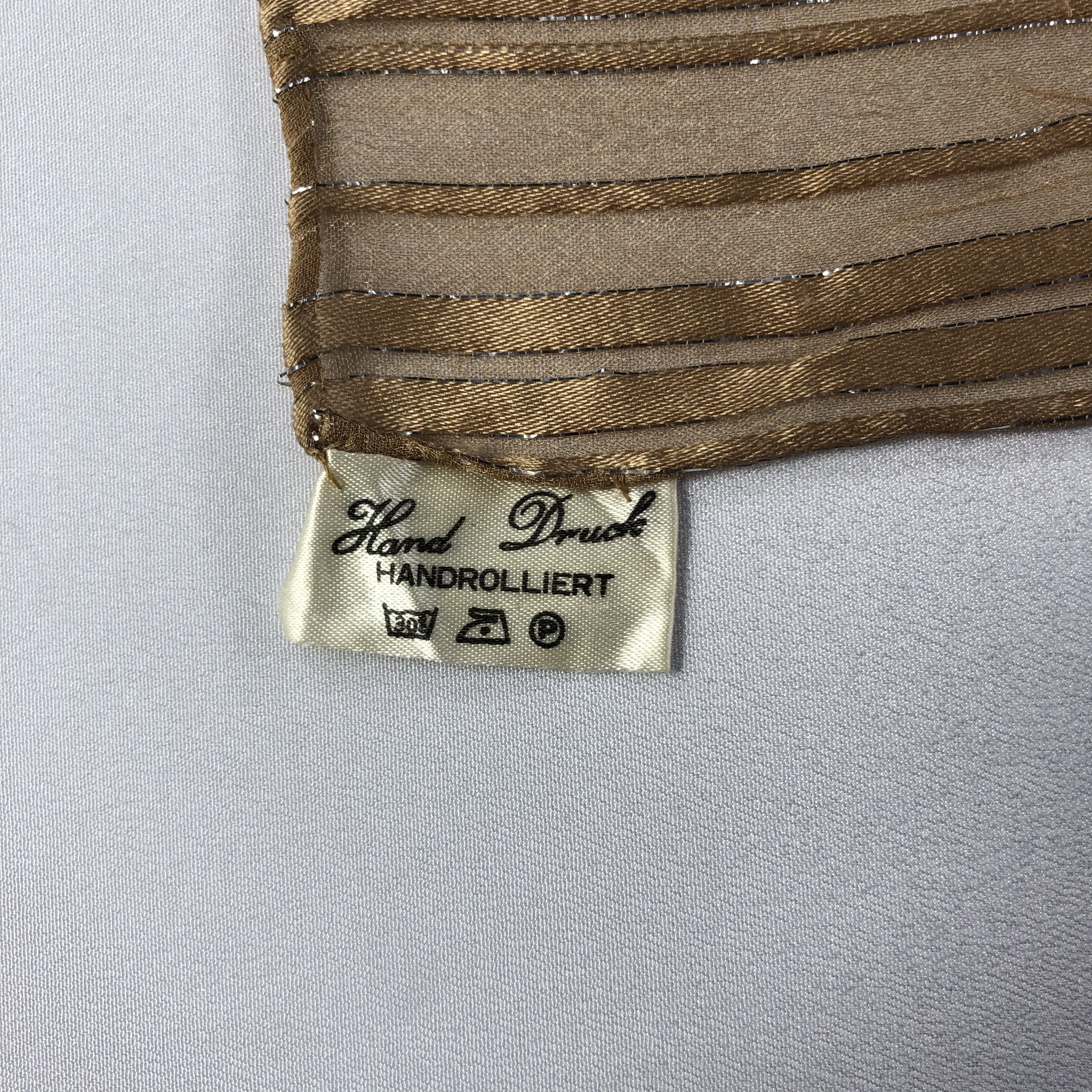 Vintage Vintage Printemps Paris Silk Scarf Size ONE SIZE - 5 Thumbnail