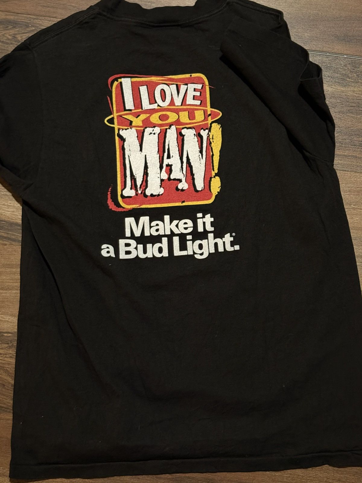 Changes Vintage 1996 Bud Light I Love You Man Shirt Sz L Budweiser Size US L / EU 52-54 / 3 - 7 Thumbnail