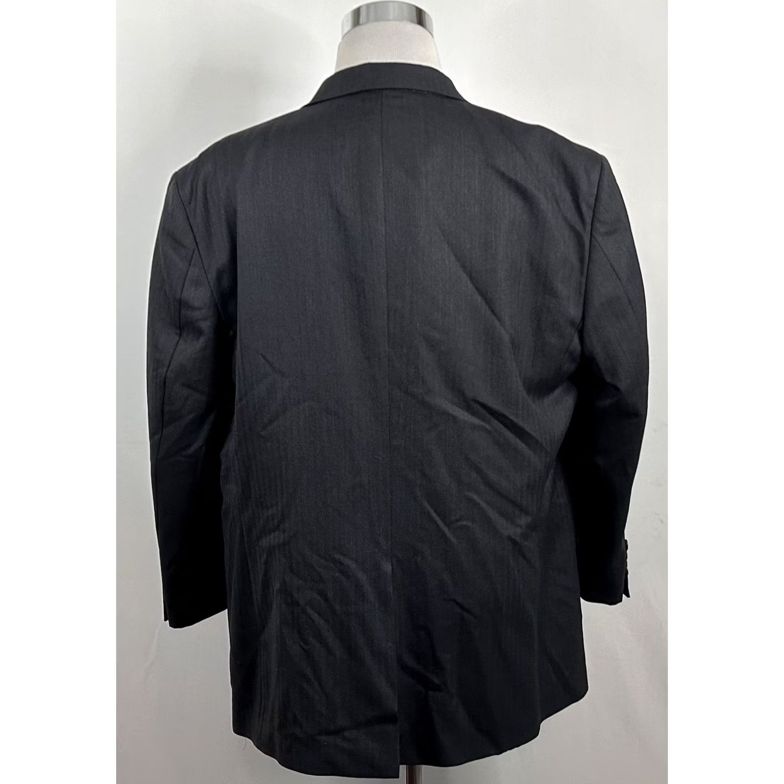 Brooks Brothers Brooks Brothers 1818 Madison Sport Coat Saxxon Wool Gray Herringbone 48R/Regular Men Coat Jacket Size US XS / EU 42 / 0 - 6 Thumbnail