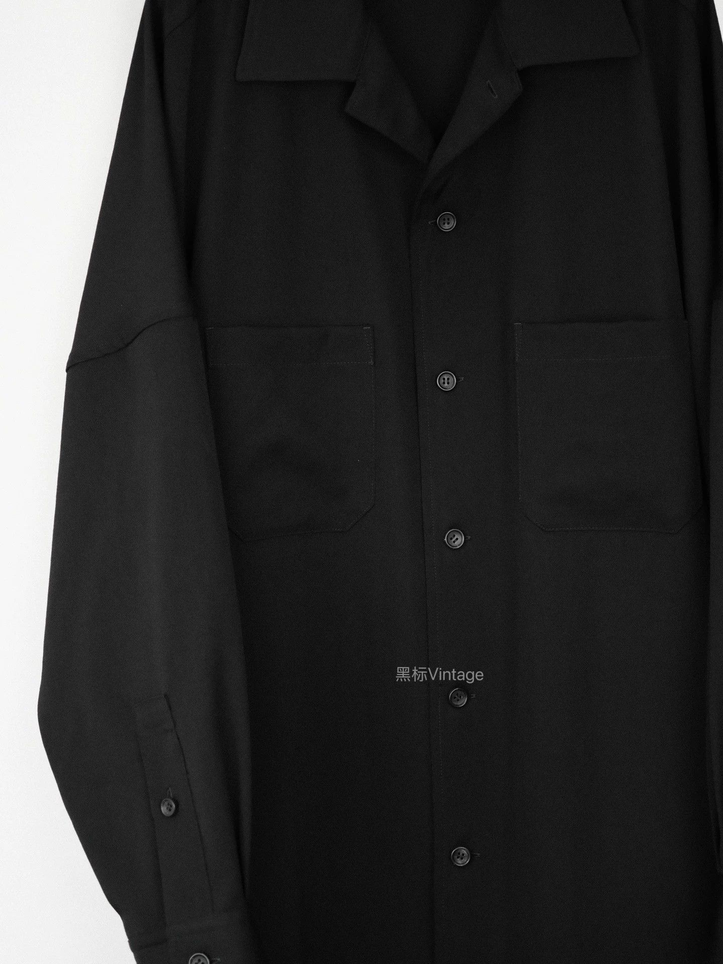 Yohji Yamamoto Yohji 23AW Vintage Wool Long Shirt Coat (Men's New) Size US S / EU 44-46 / 1 - 2 Thumbnail