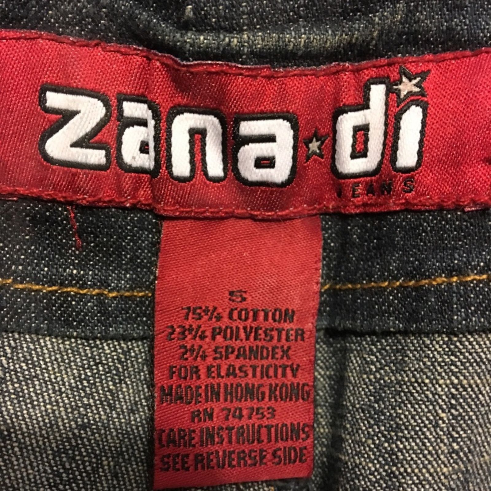 Other Zana-di low rise fray detailed jeans NWOT 5 Size 27" / US 4 / IT 40 - 5 Thumbnail