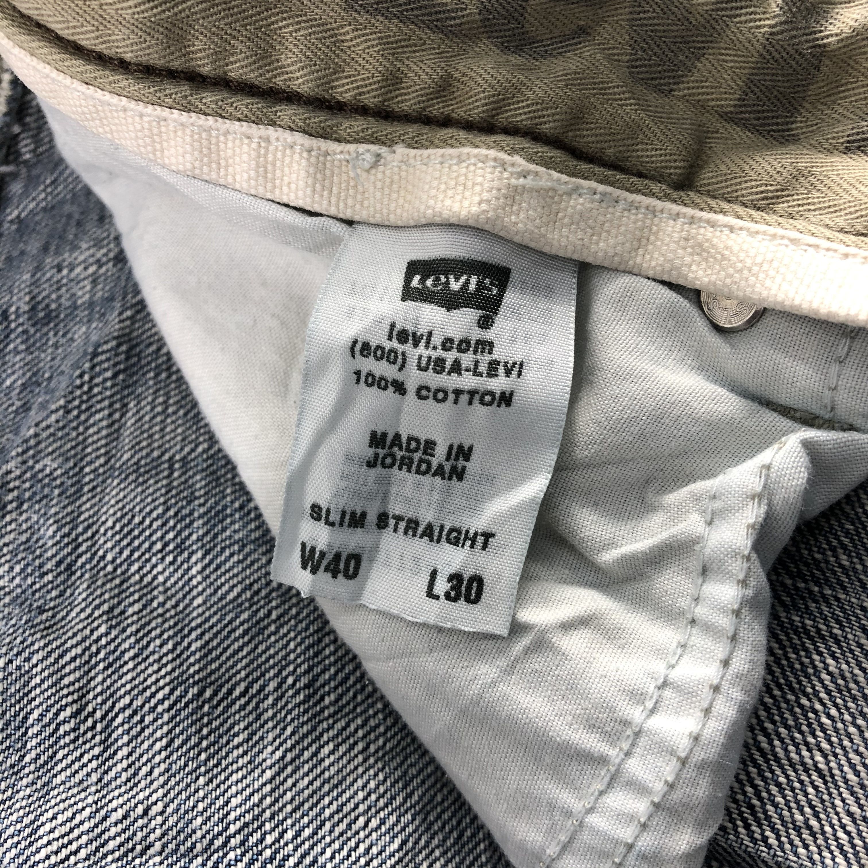 Levi's × Vintage Vintage Levis Jeans-JM1261 Size US 40 / EU 56 - 10 Thumbnail
