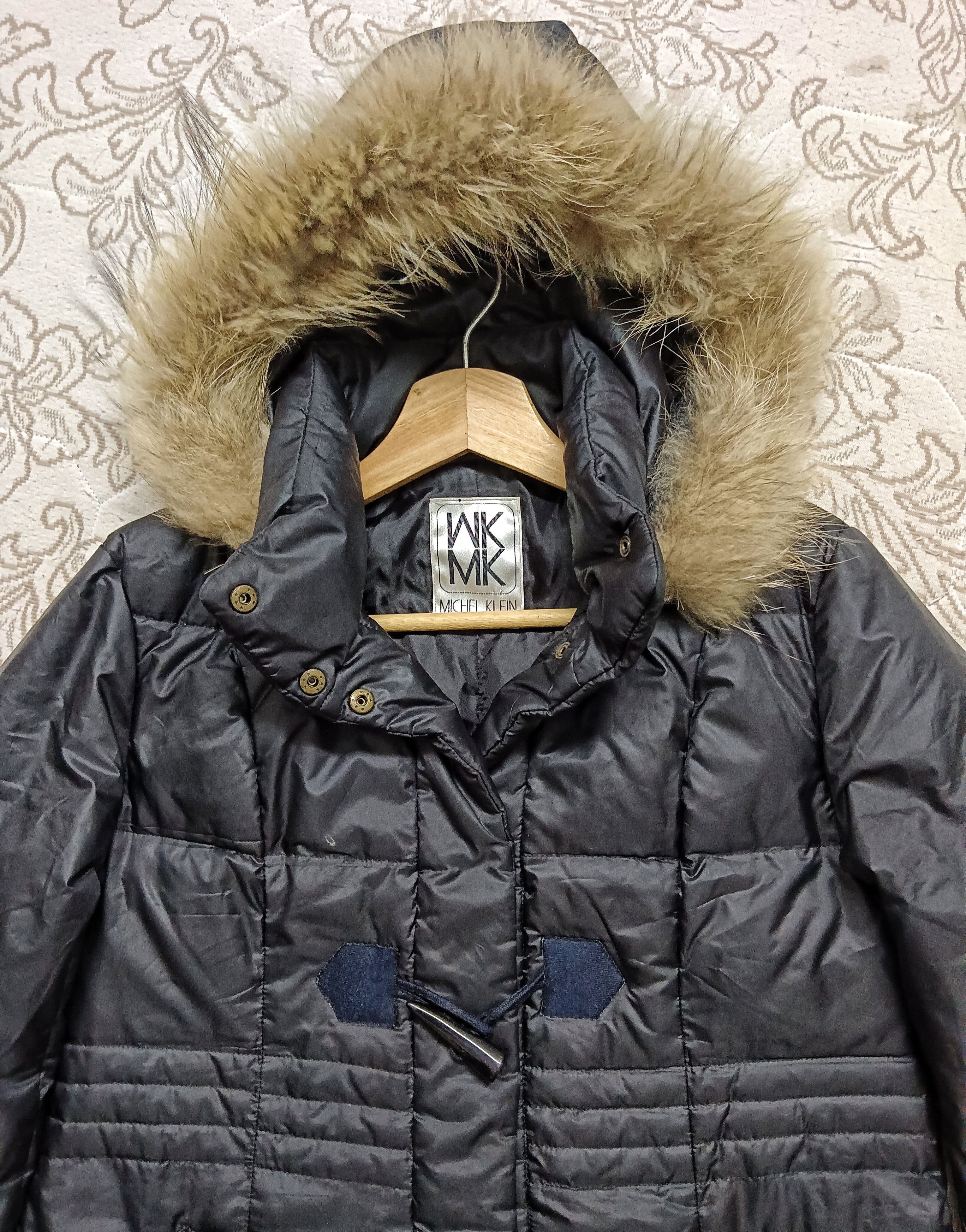 Michel Klein MK Faux Fur Hoodie Parka Jacket Size S / US 4 / IT 40 - 3 Thumbnail