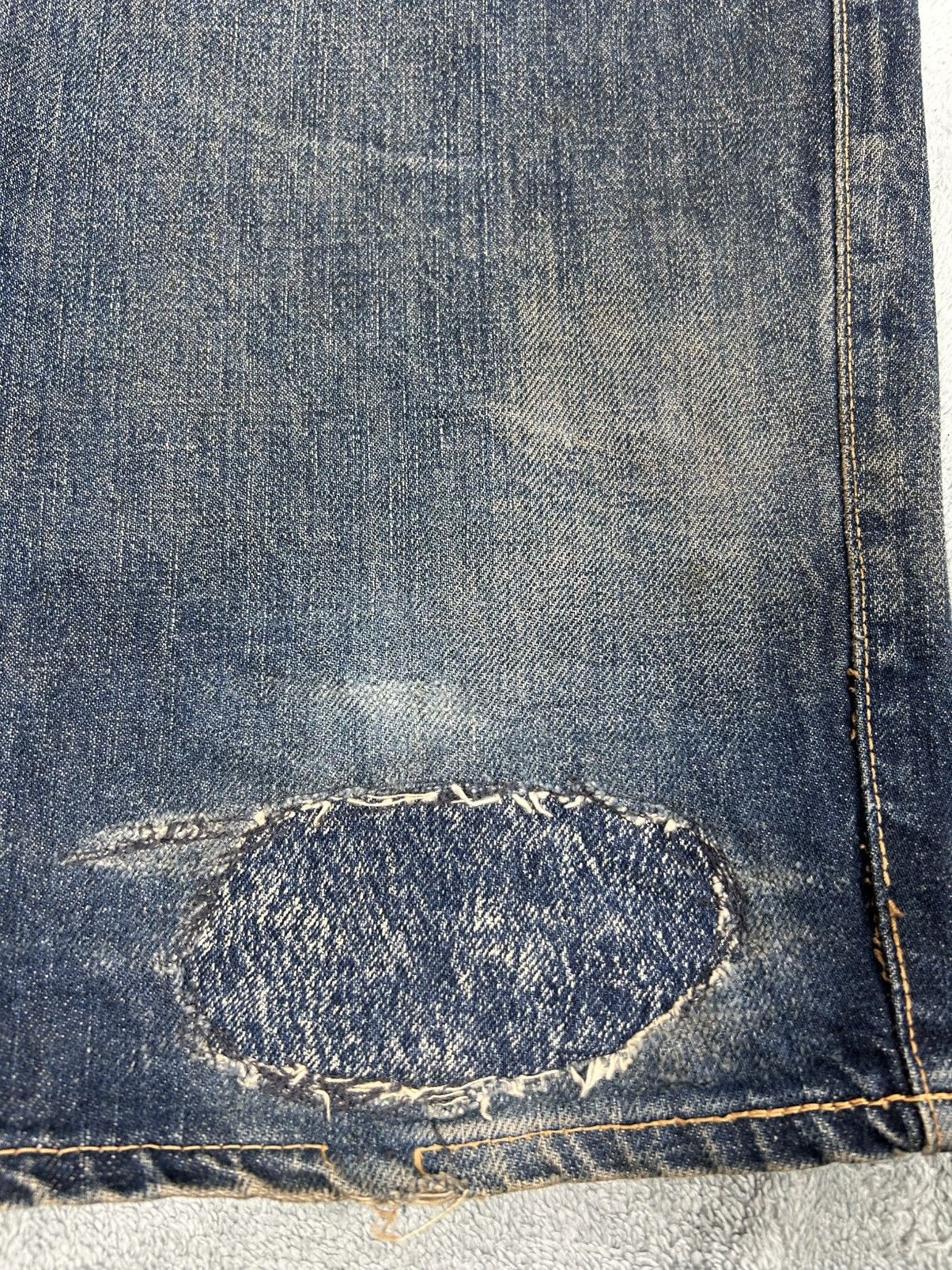 Japanese Brand Vintage Evis Distressed Denim Jeans Size US 32 / EU 48 - 12 Thumbnail
