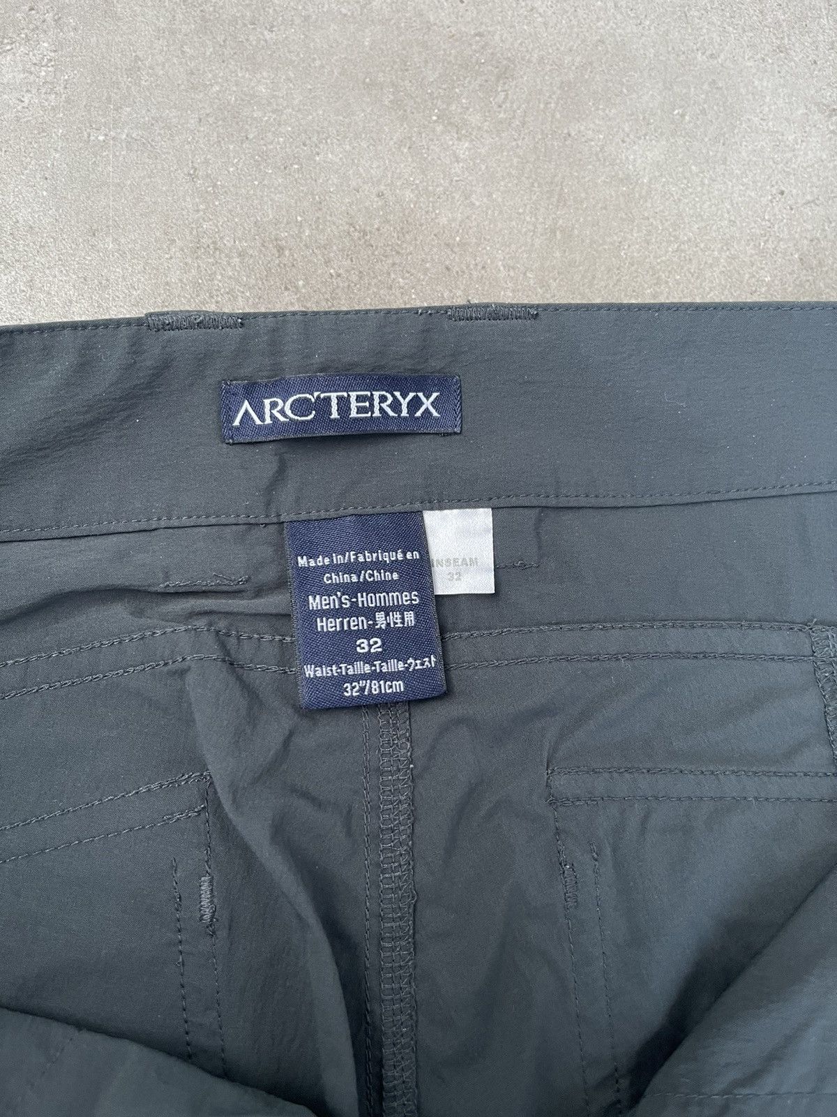 Arc'teryx Arc'Teryx Technical Grey Swamp Cargo Track Pants Size US 32 / EU 48 - 20 Thumbnail