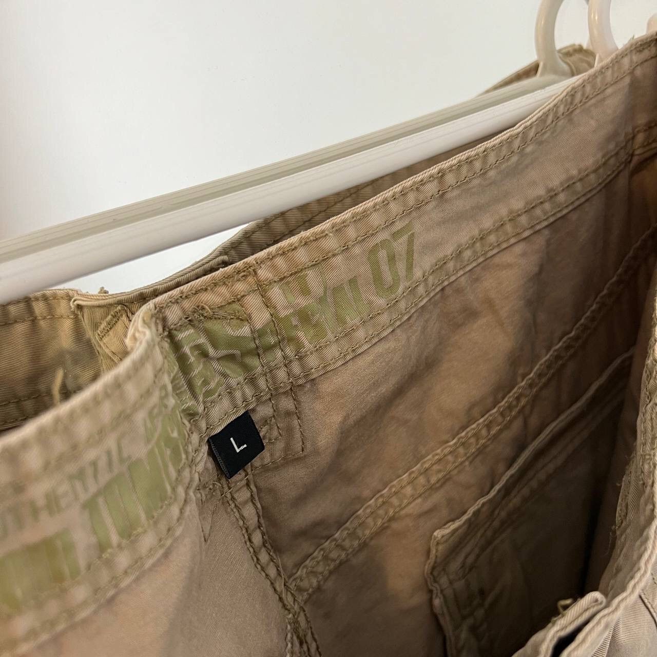 Vintage Vintage Multi Pocket Cargo Pants Japanese Brand Y2k Style Size US 34 / EU 50 - 7 Thumbnail