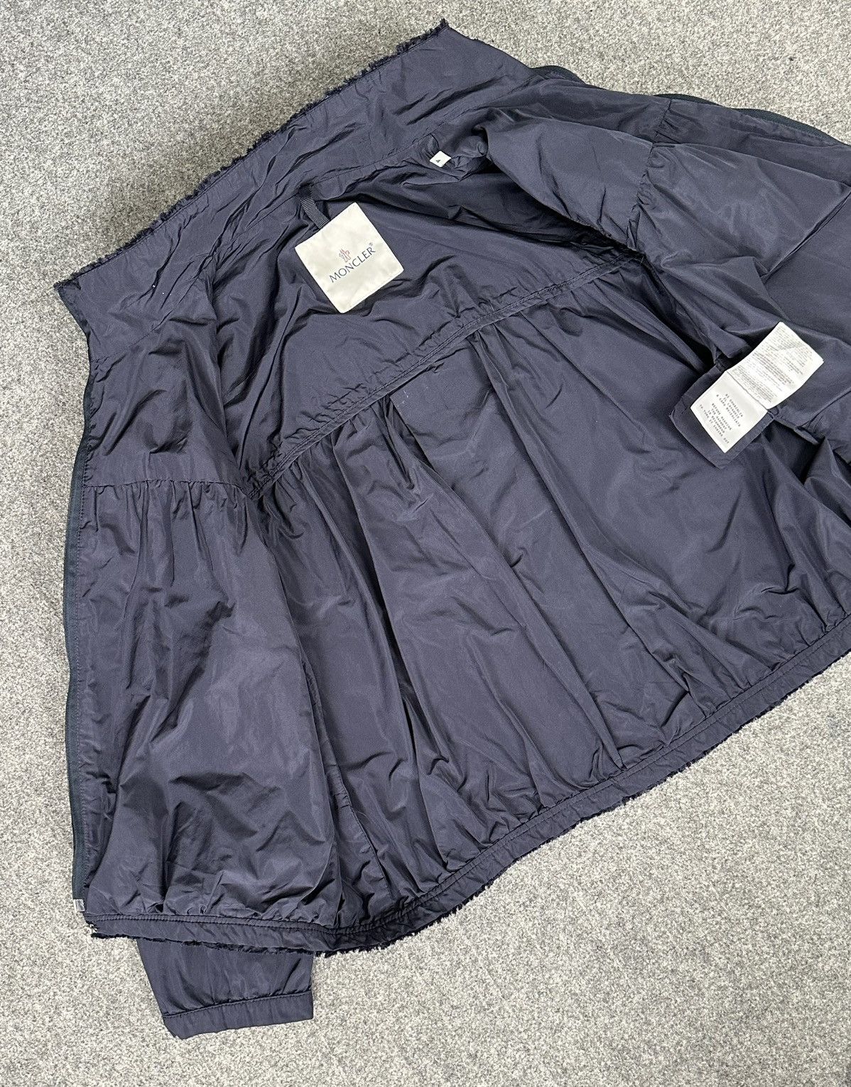 Moncler Moncler - Odda Giubbotto Blouson Zip-Up Light Jacket - Navy Size M / US 6-8 / IT 42-44 - 6 Thumbnail
