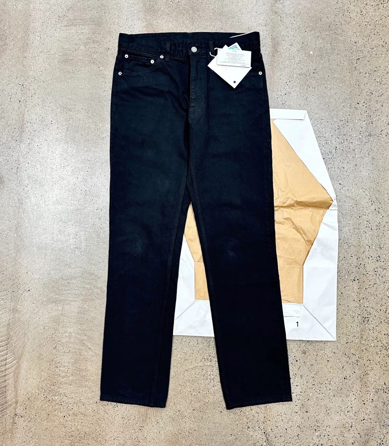 Visvim Visvim Overdye Social Sculpture Jeans Black Size US 31 - 1 Thumbnail