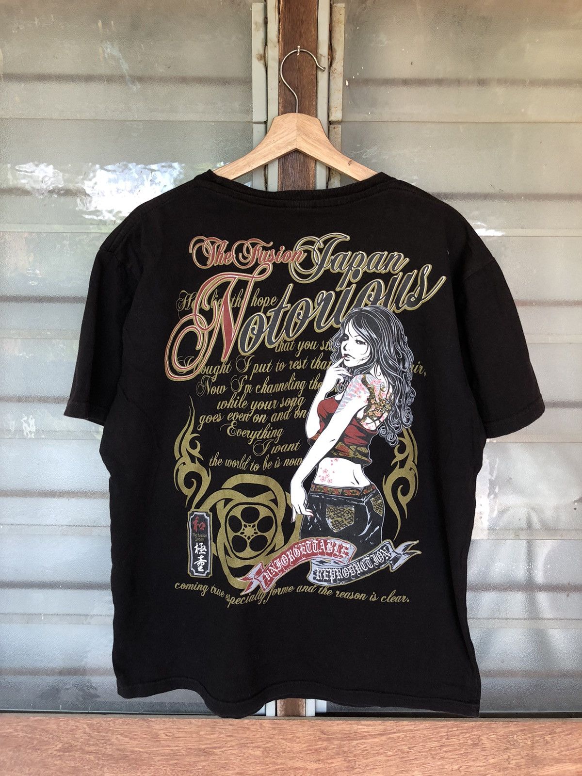 Bullet Noise Vintage Sukajan The Fusion Japan Style Shirt Tee Size US L / EU 52-54 / 3 - 1 Thumbnail