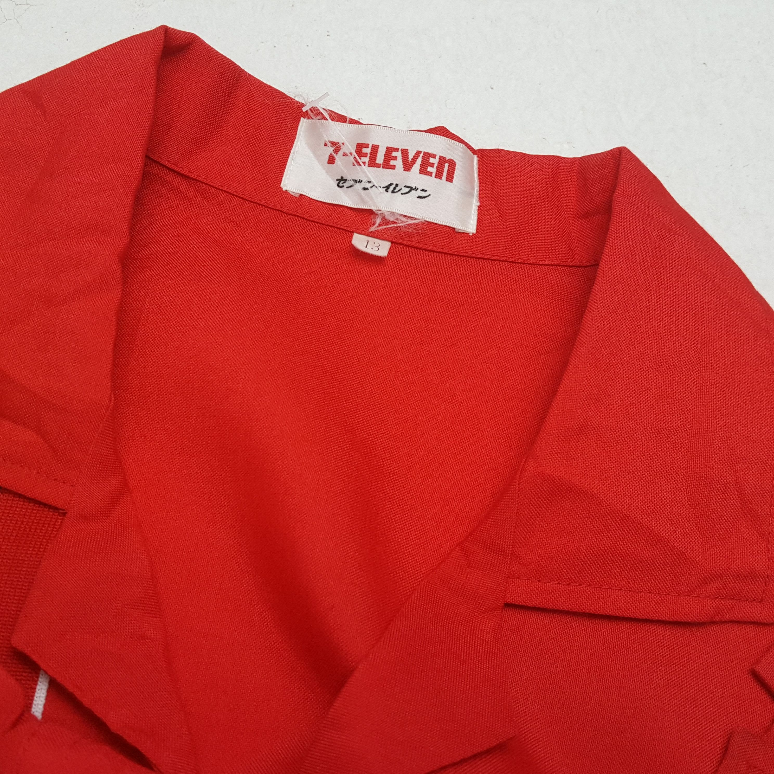 Japanese Brand × Vintage Vintage 7-ELEVEn Japanese Workers Uniform Shirt Jacket Size US M / EU 48-50 / 2 - 9 Thumbnail