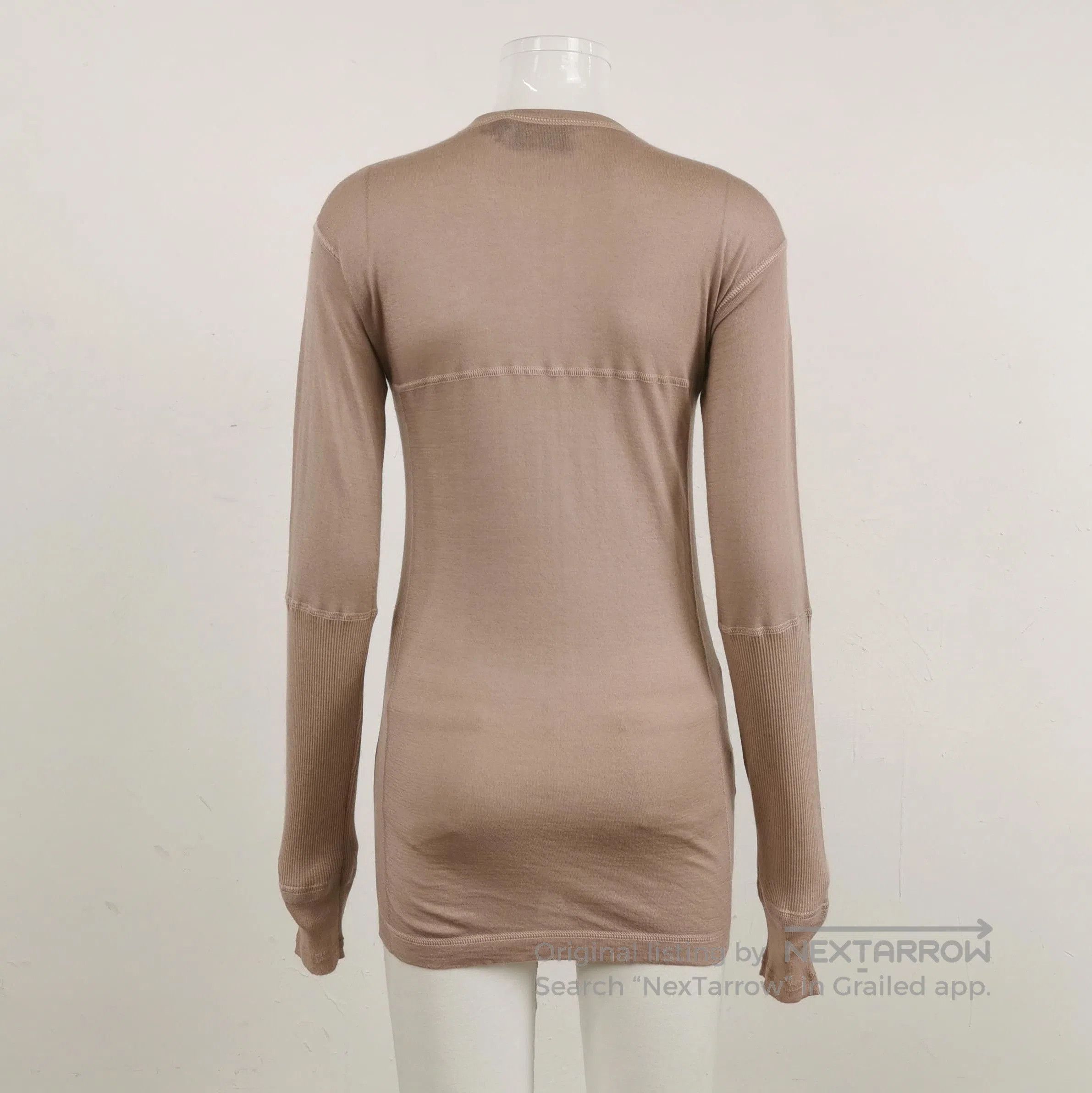 Prada Prada Soft Cashmere Long Sleeve Knit Sweater . Size L / US 10 / IT 46 - 1 Thumbnail