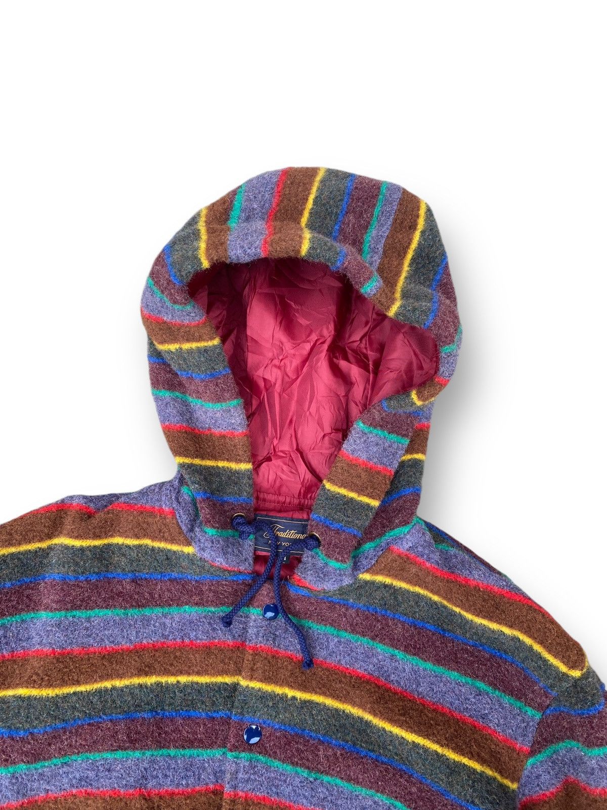 Vintage Vintage Traditional New Yorker Wool Hoodies Jacket. #D7 Size US M / EU 48-50 / 2 - 2 Thumbnail