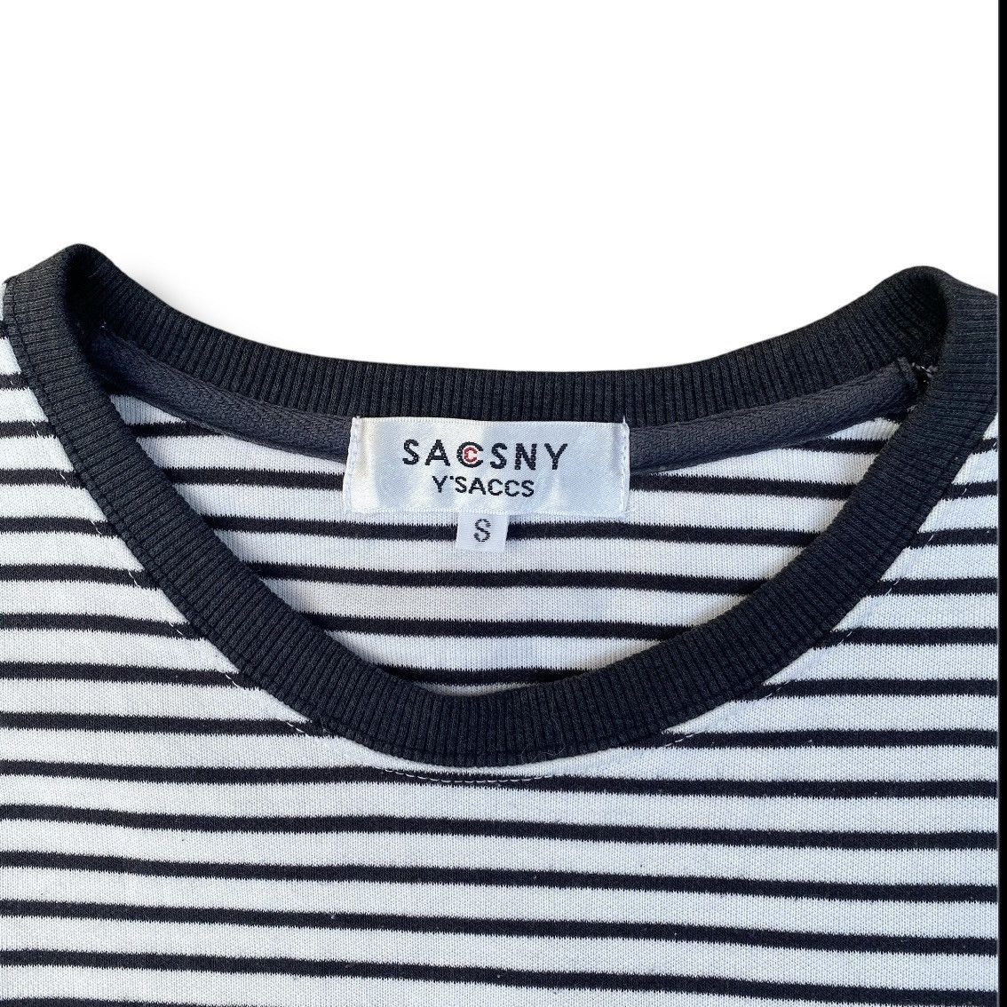 Yohji Yamamoto Vintage 90s Sacsny Y’saccs by Yohji Yamamoto Shirt. #F8 Size S / US 4 / IT 40 - 3 Thumbnail