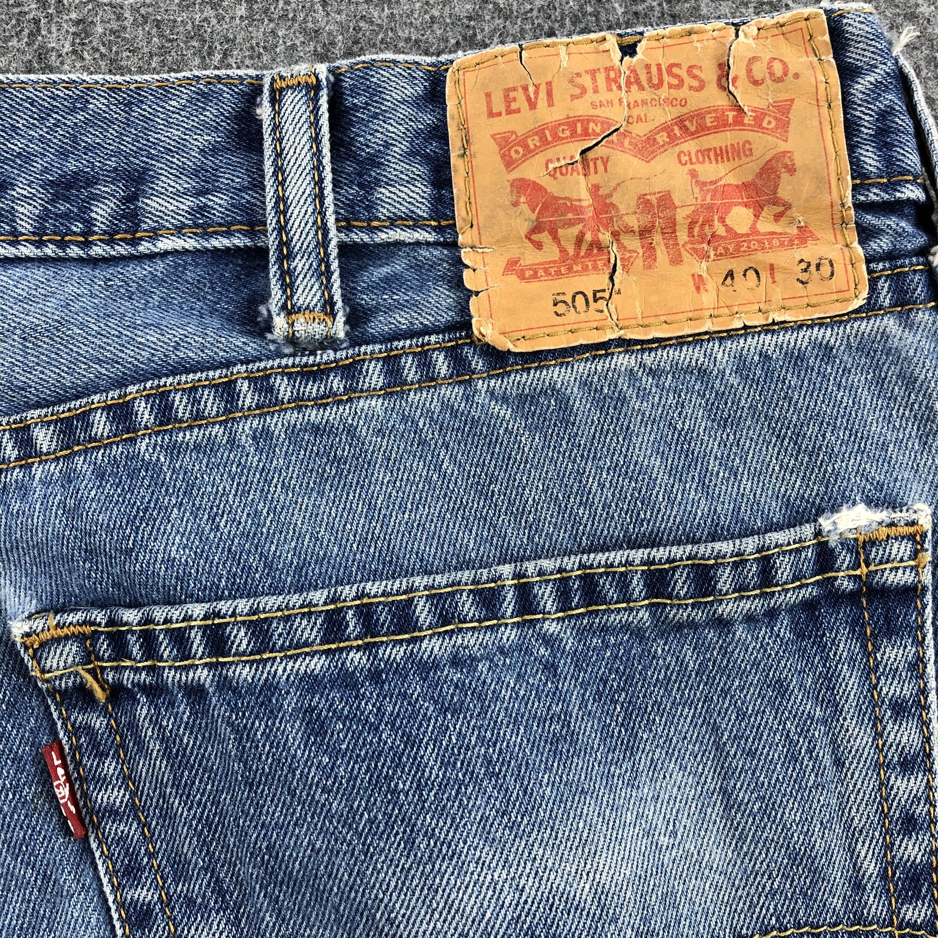 Levi's × Vintage Vintage Blue Wash Levis 505 Jeans-JM1900 Size US 40 / EU 56 - 6 Thumbnail